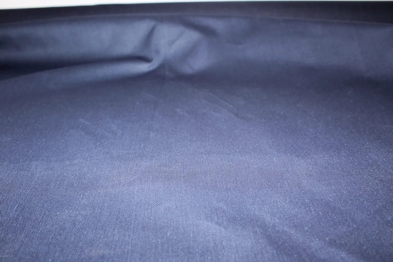 1  yard of Eng!neered Garments Overdyed Denim - Deepest Indigo