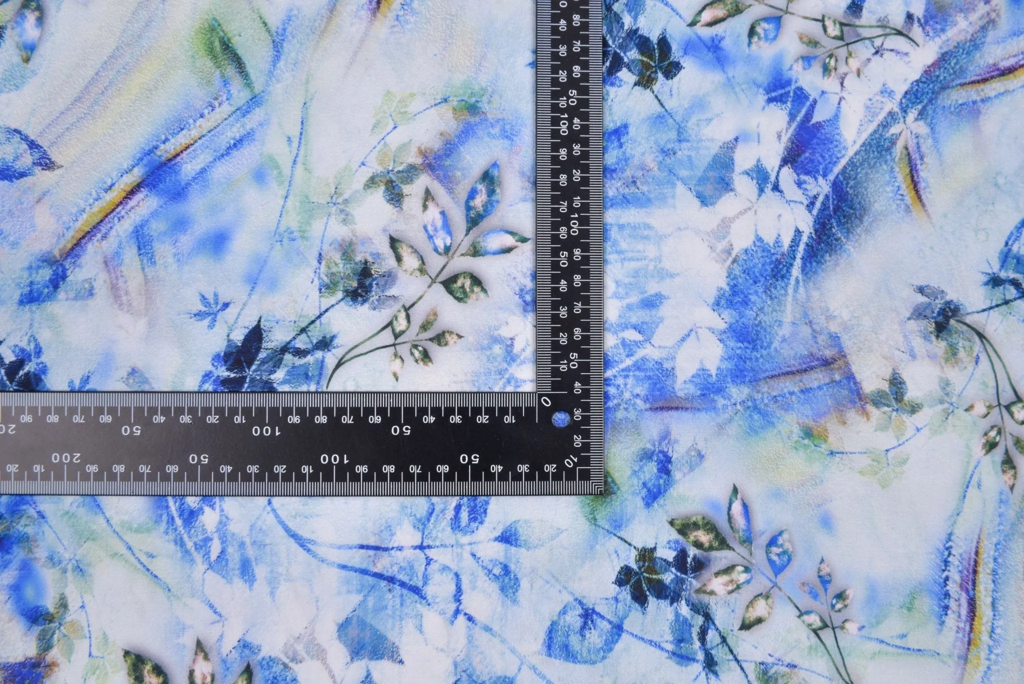 100 % Viscose Poplin  Digital Print Fabric - 1002