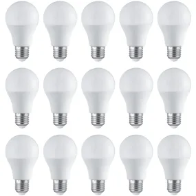 15 x E27 LED Dimmable 10W Lamp/Bulb (60W Equivalent)