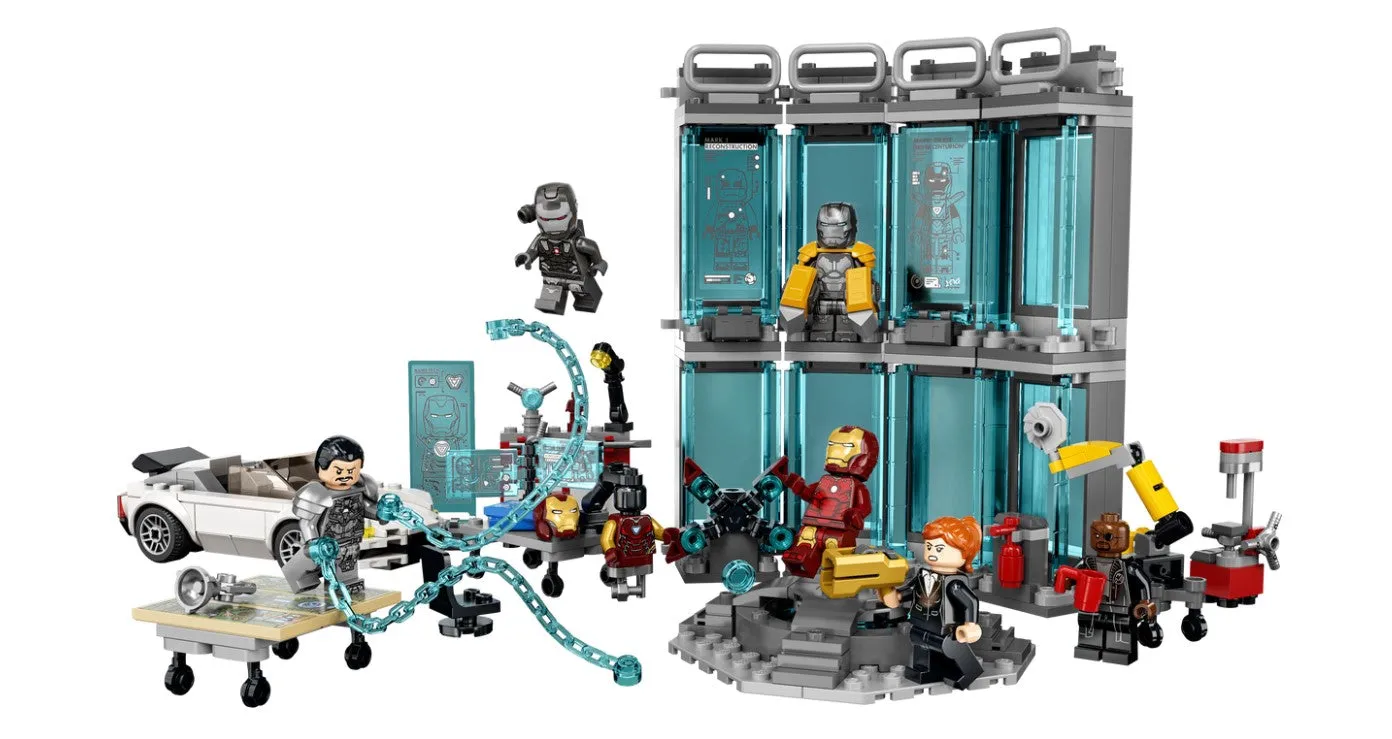 76216 LEGO MARVEL IRON MAN ARMOURY