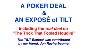 A Poker Deal & An Exposé of TILT by Paul A. Lelekis eBook DOWNLOAD