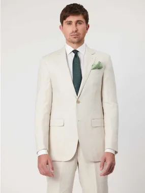 Abram Ecru-SL1-Linen Jacket