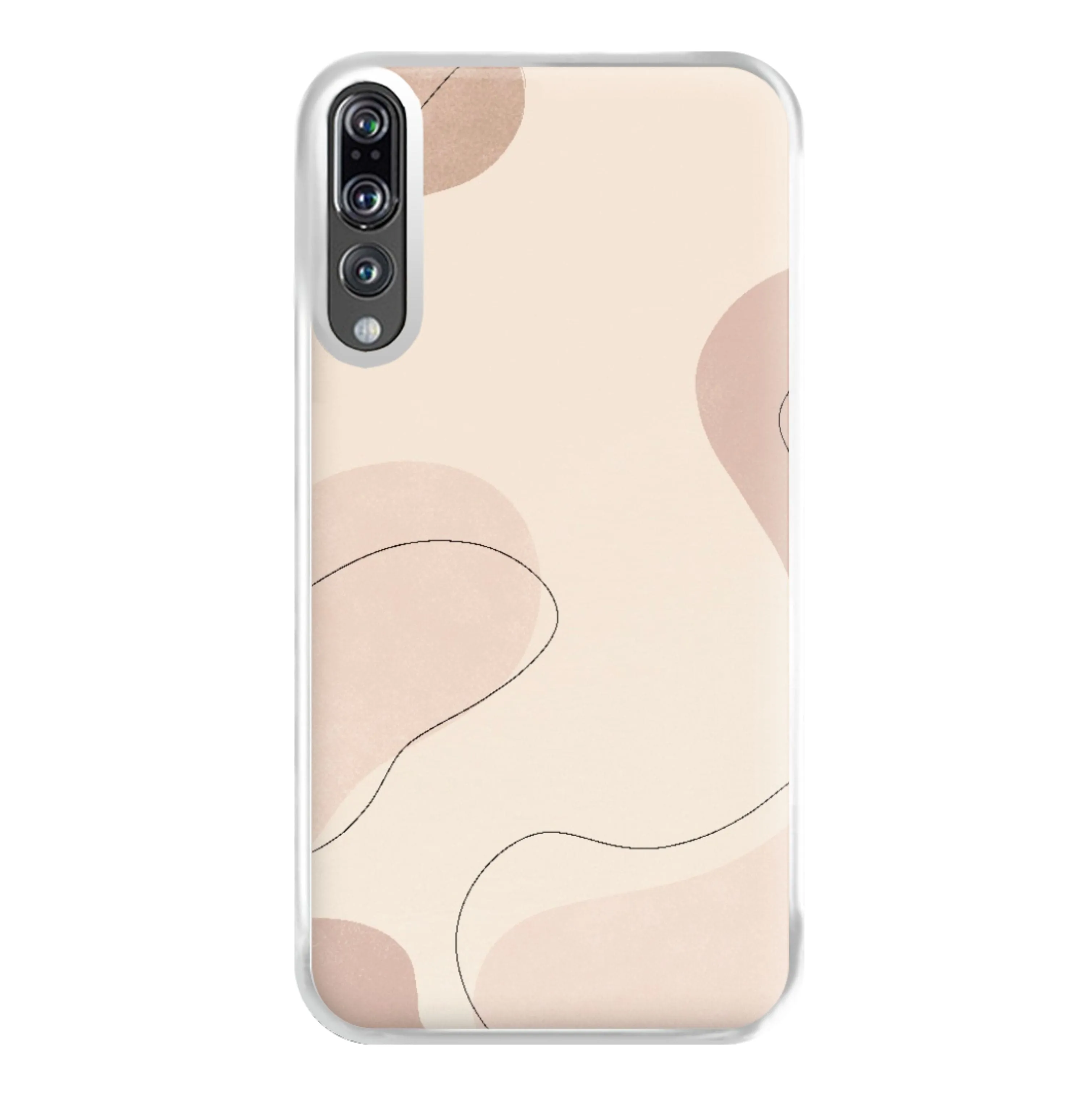 Abstract Beige Phone Case