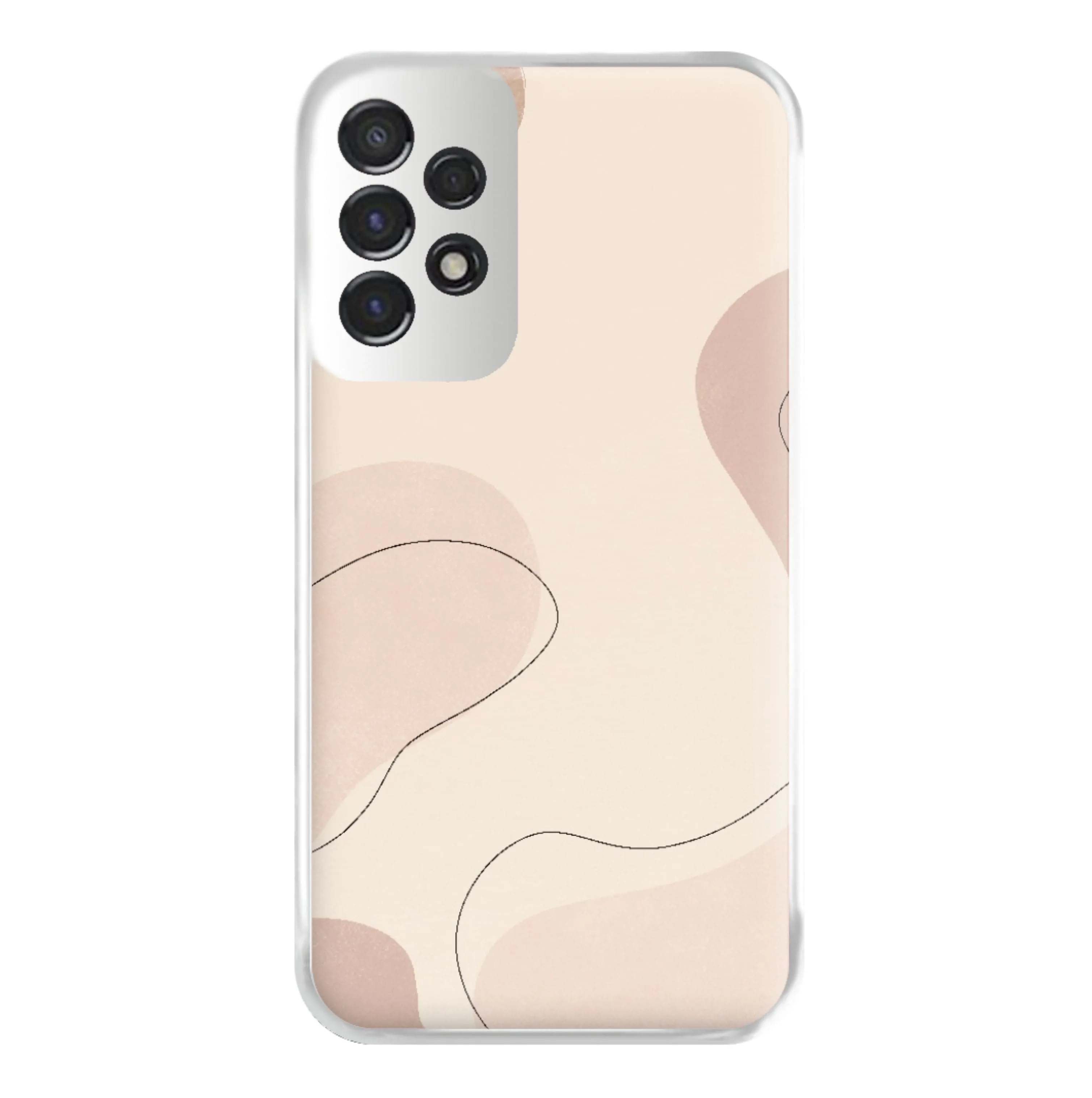 Abstract Beige Phone Case