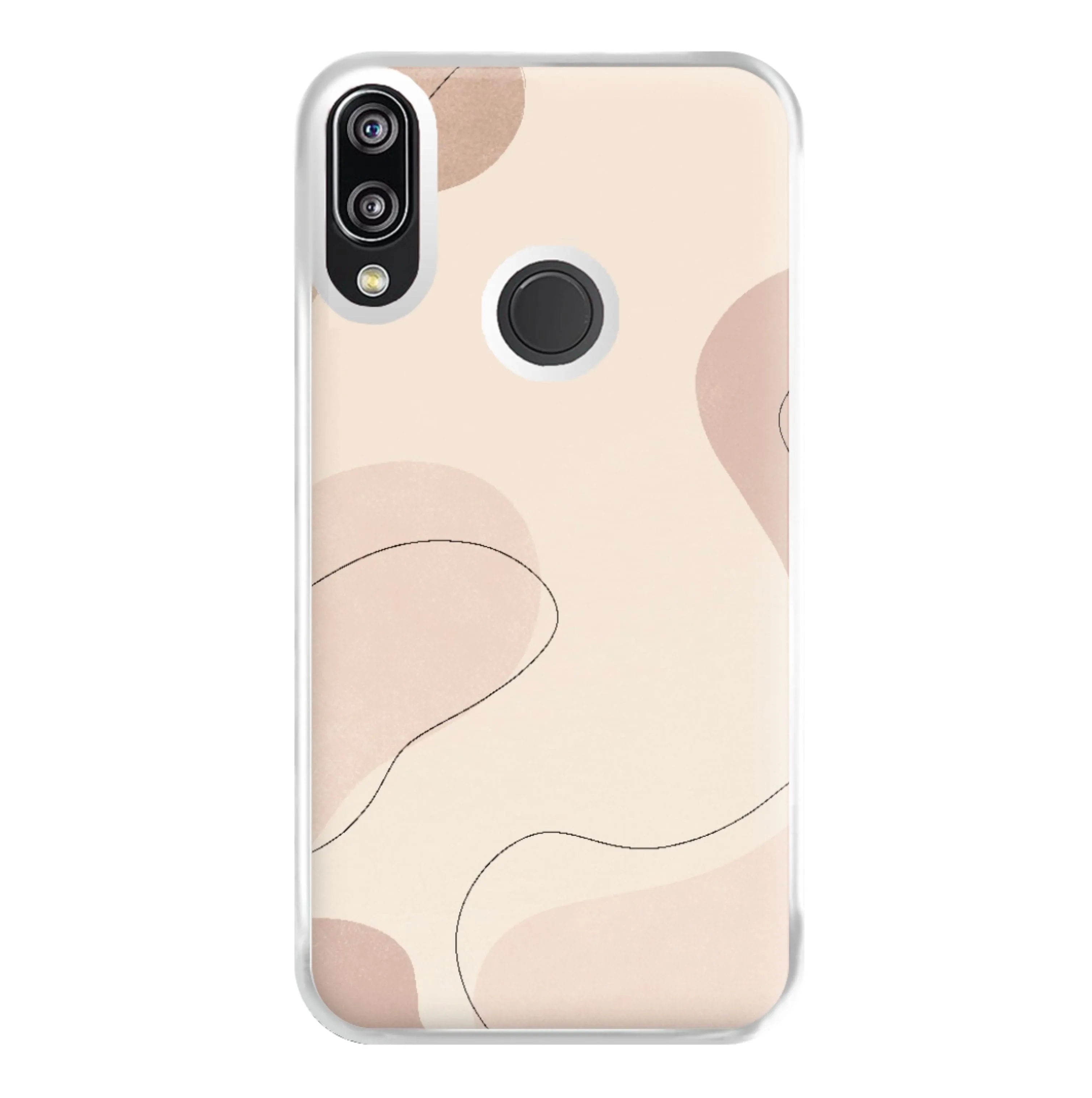 Abstract Beige Phone Case