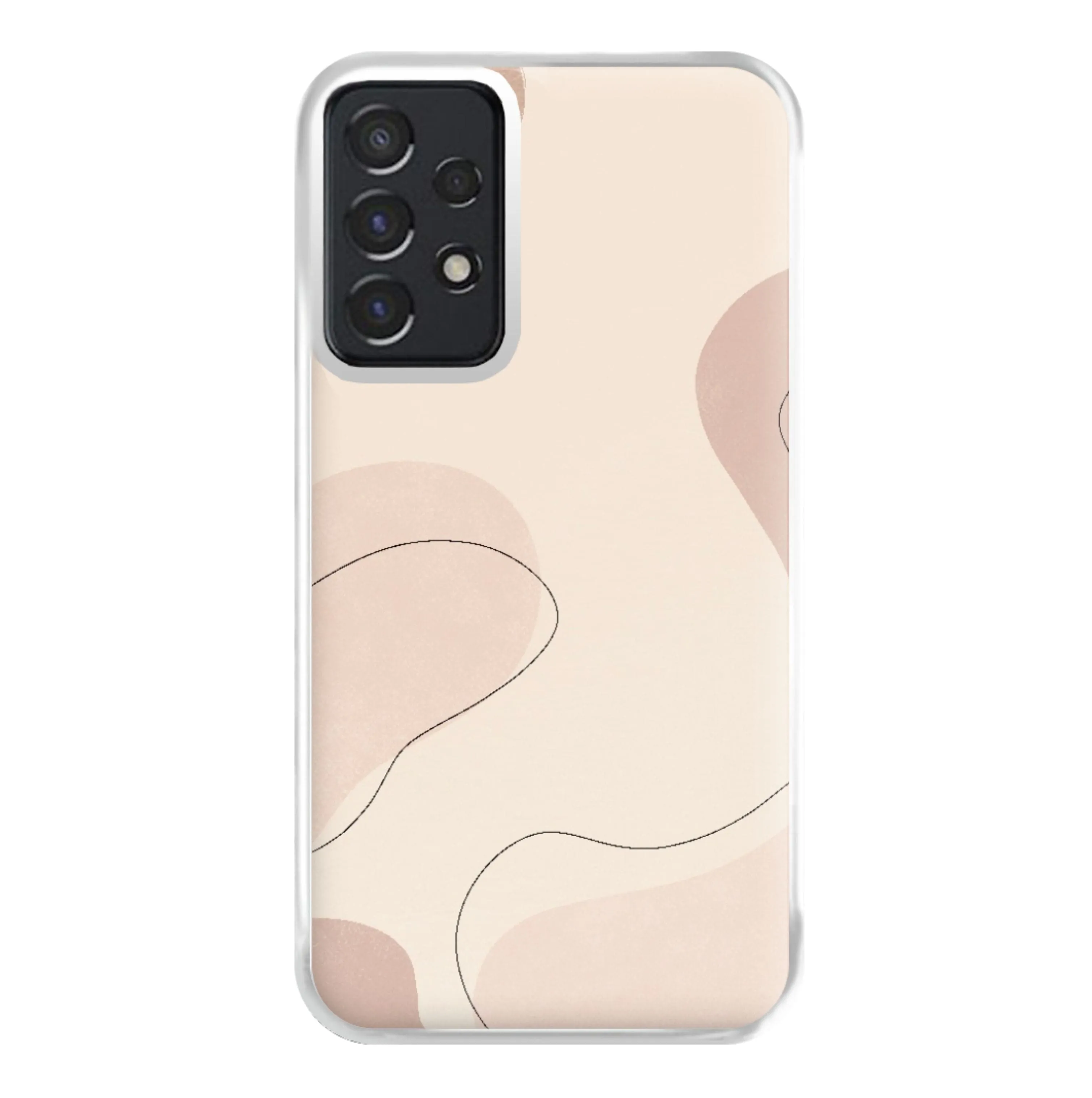 Abstract Beige Phone Case