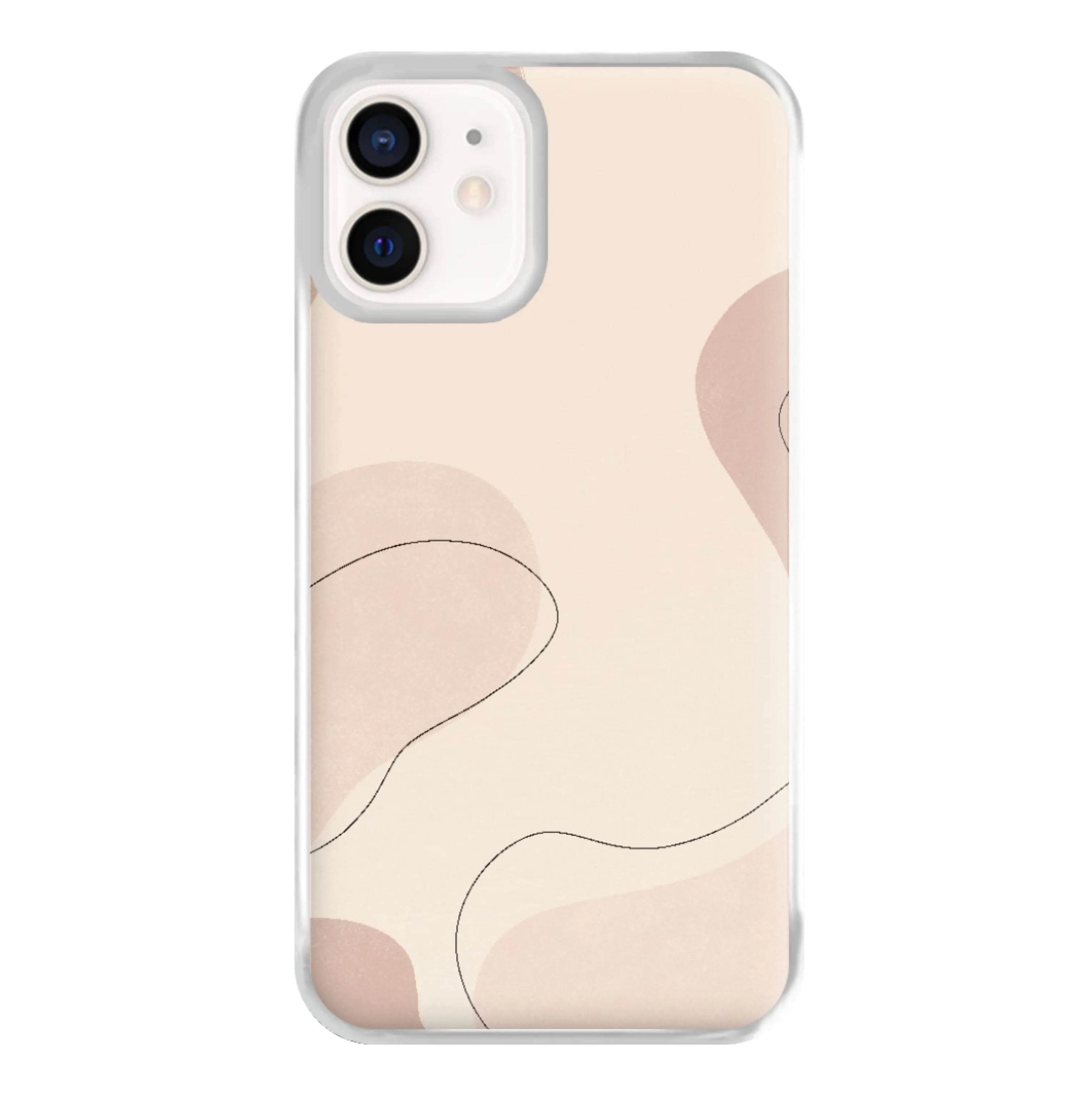 Abstract Beige Phone Case