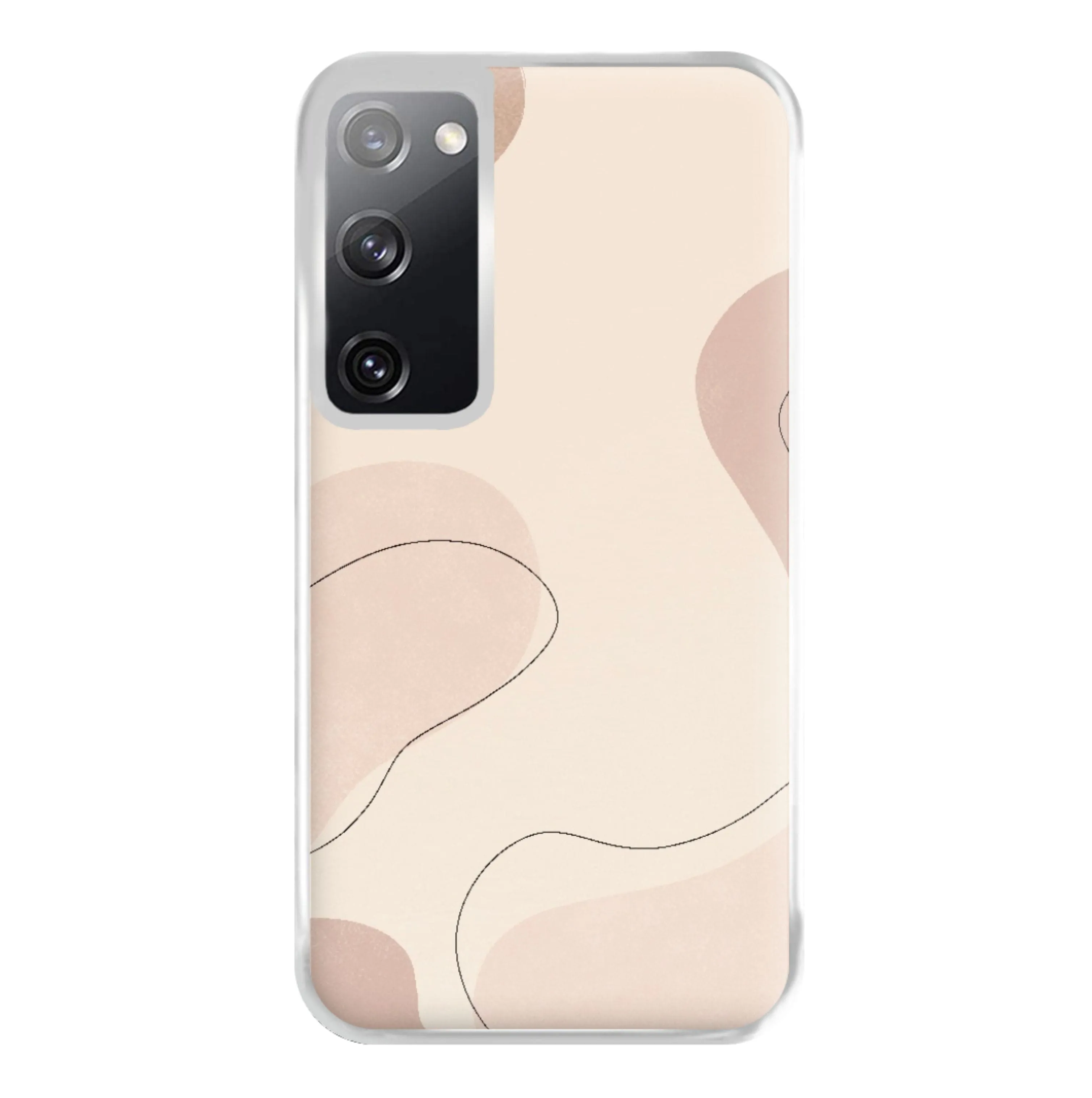 Abstract Beige Phone Case