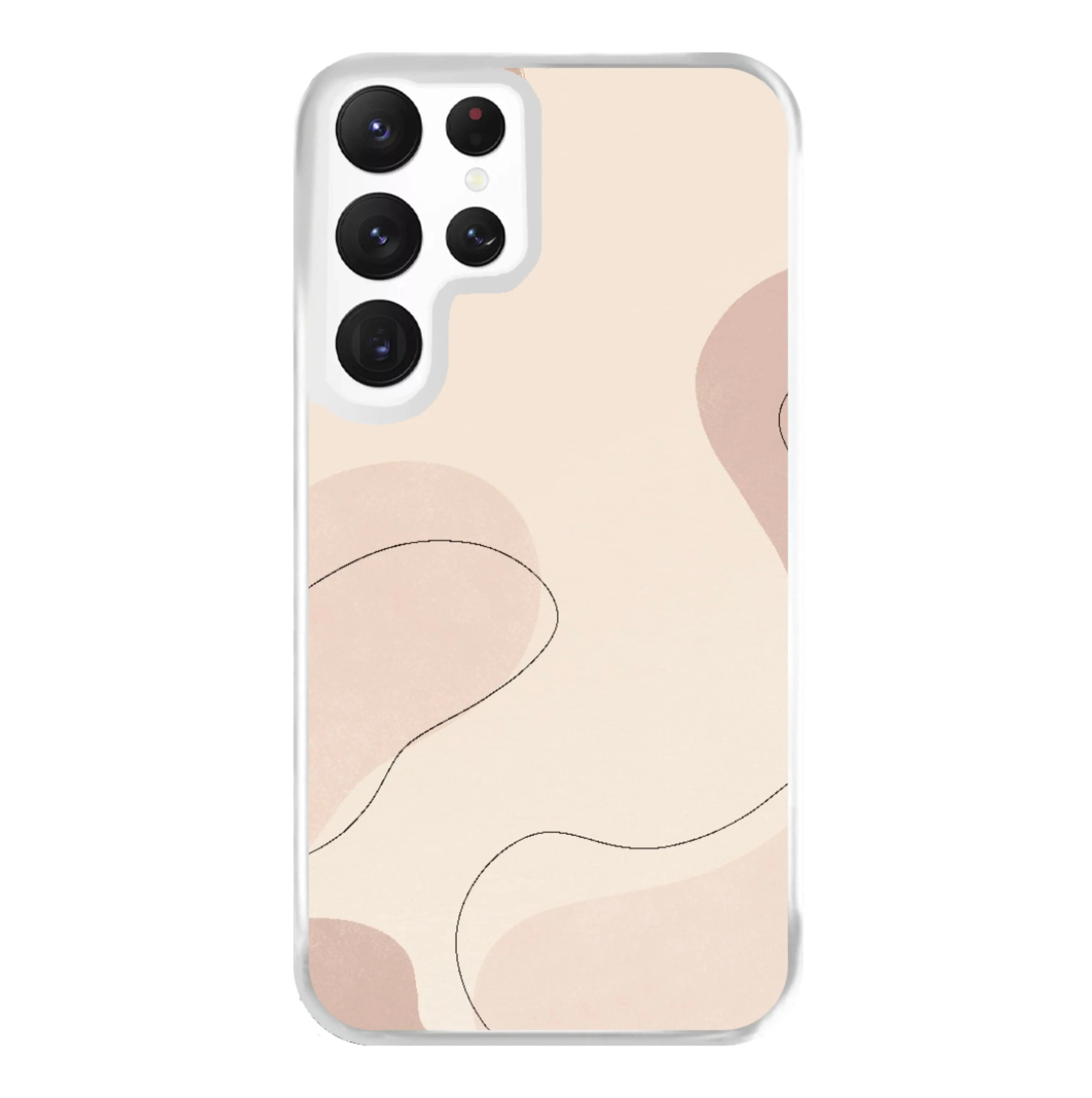 Abstract Beige Phone Case