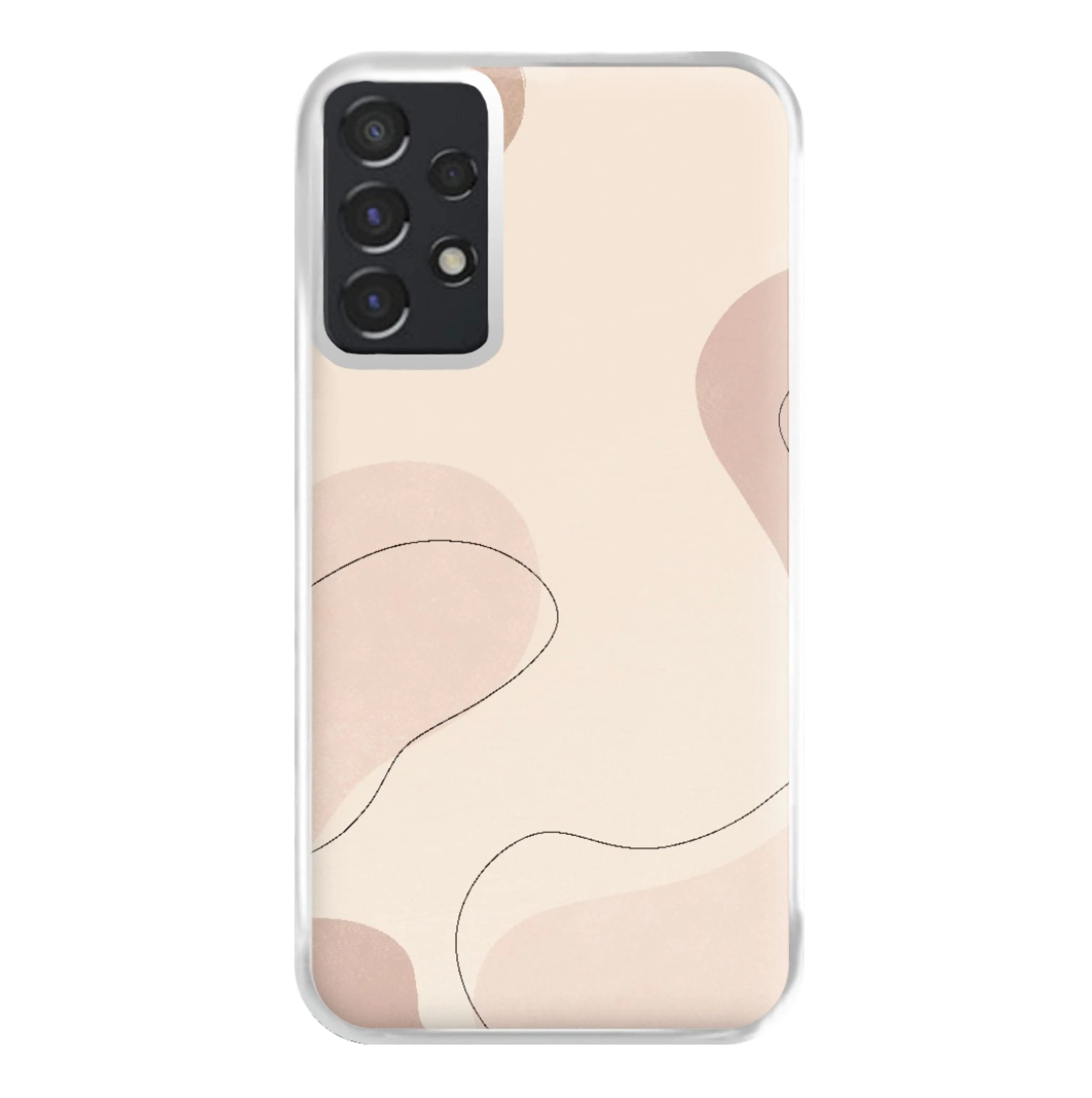 Abstract Beige Phone Case