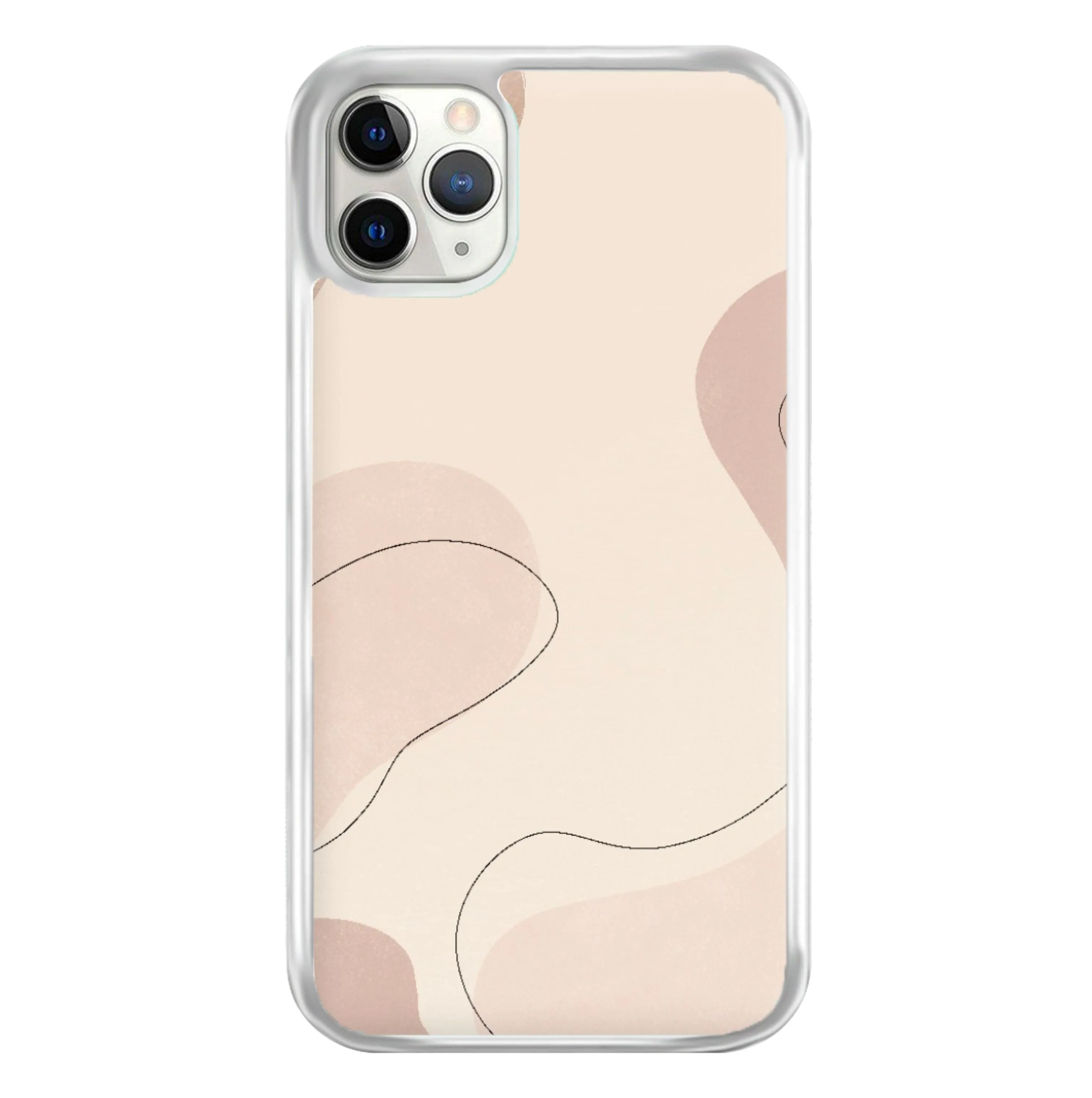 Abstract Beige Phone Case