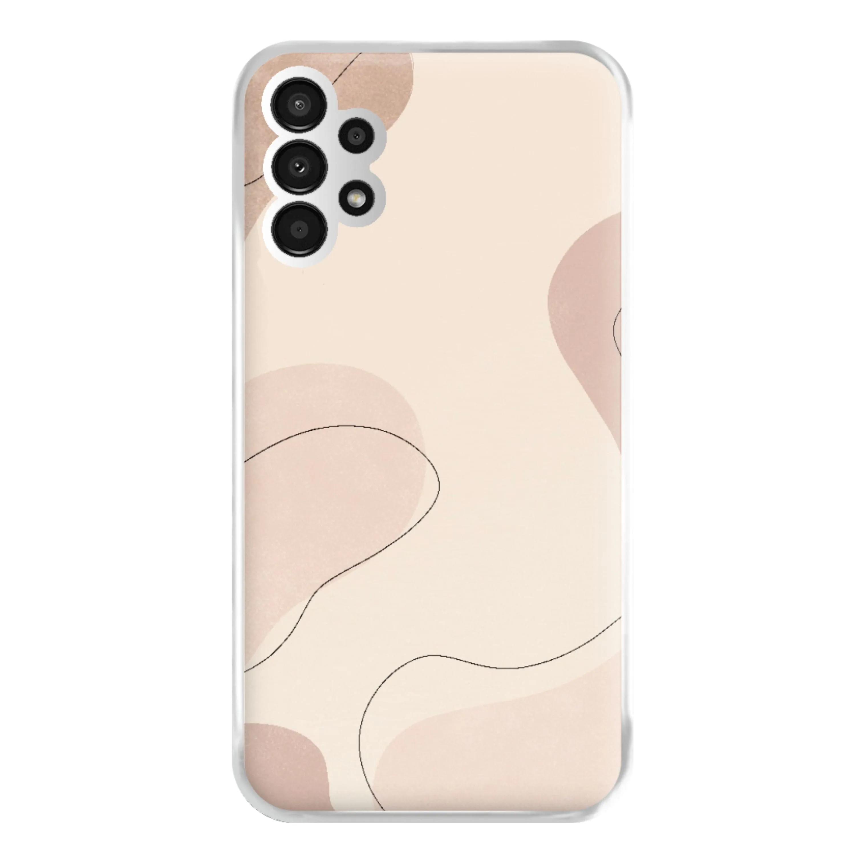 Abstract Beige Phone Case