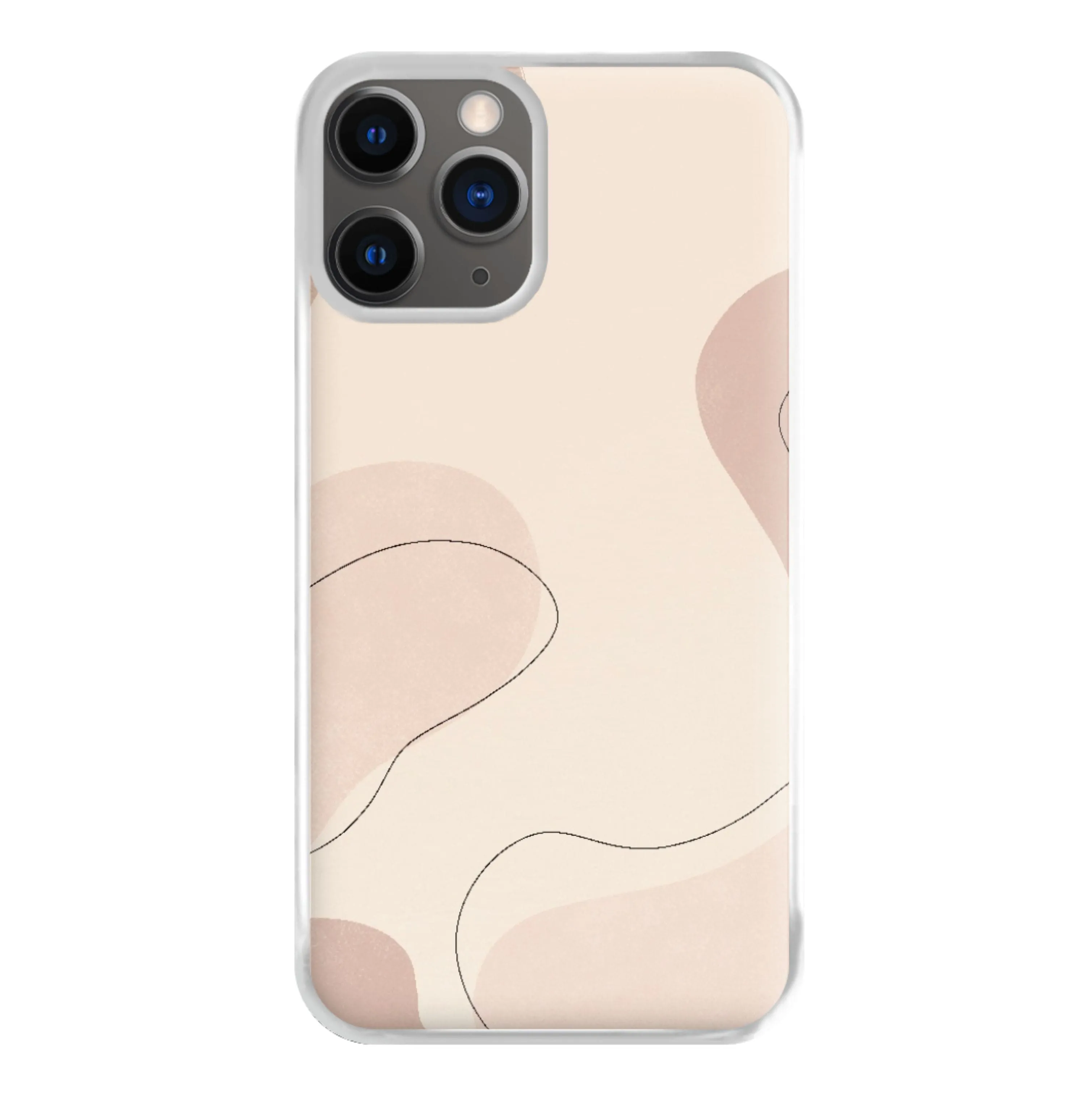 Abstract Beige Phone Case