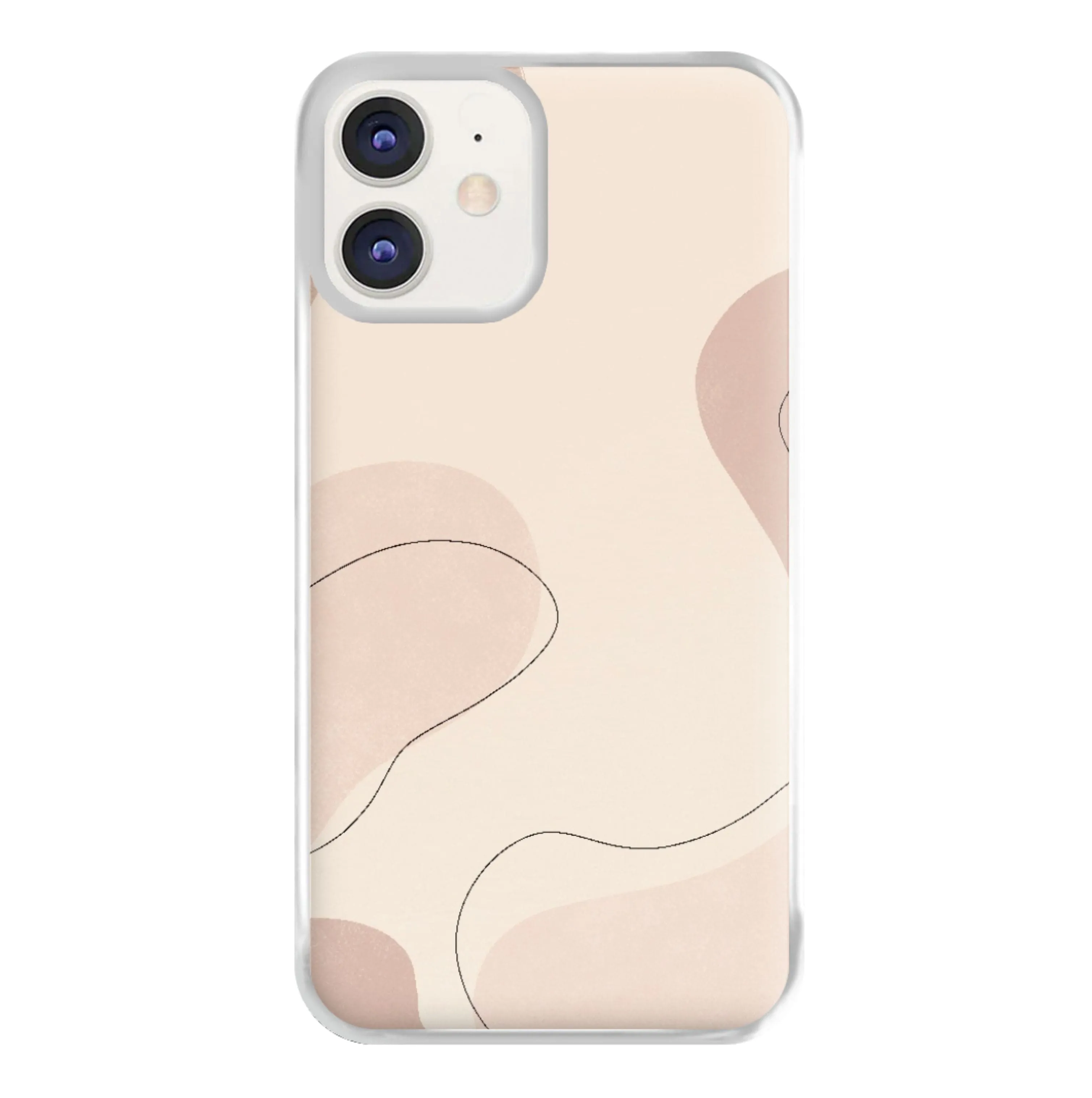 Abstract Beige Phone Case