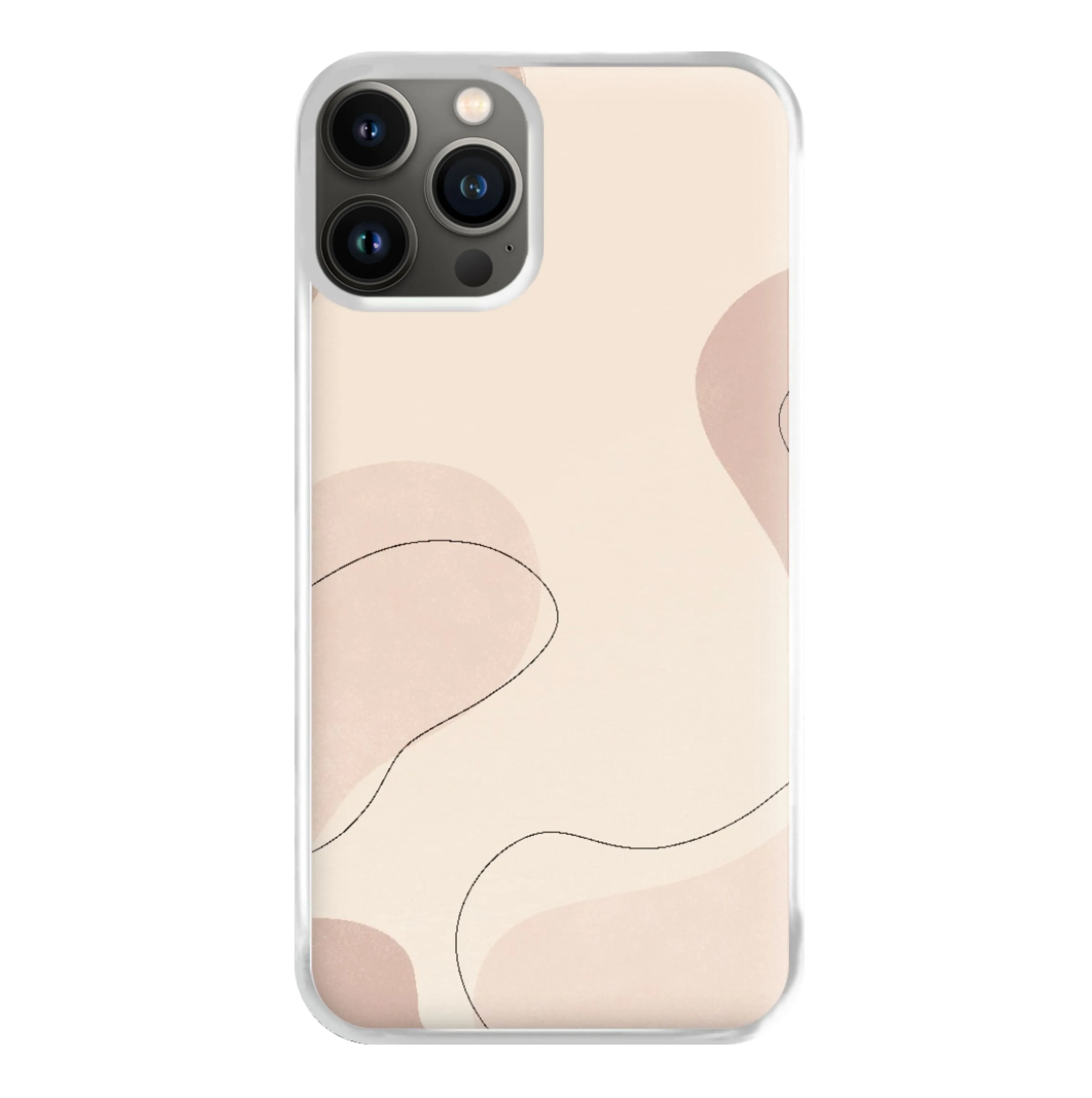 Abstract Beige Phone Case