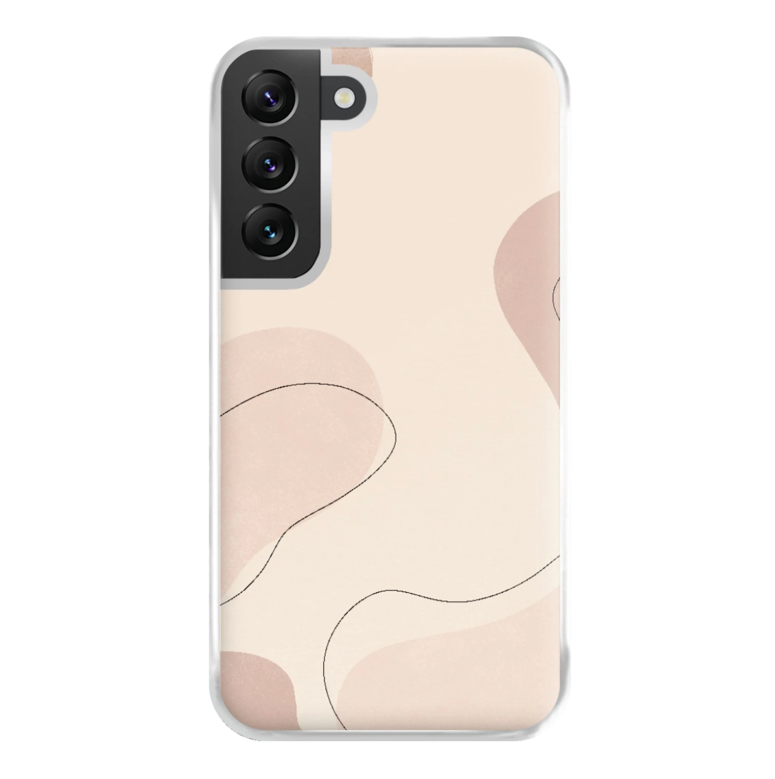 Abstract Beige Phone Case