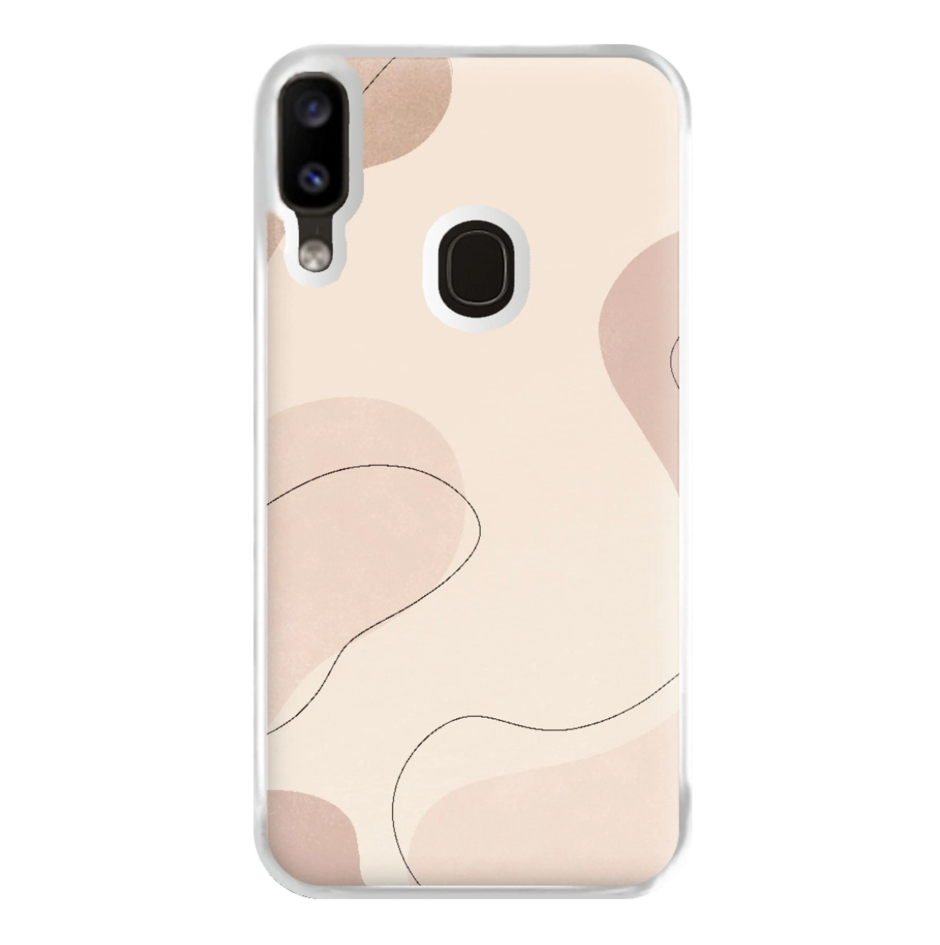 Abstract Beige Phone Case