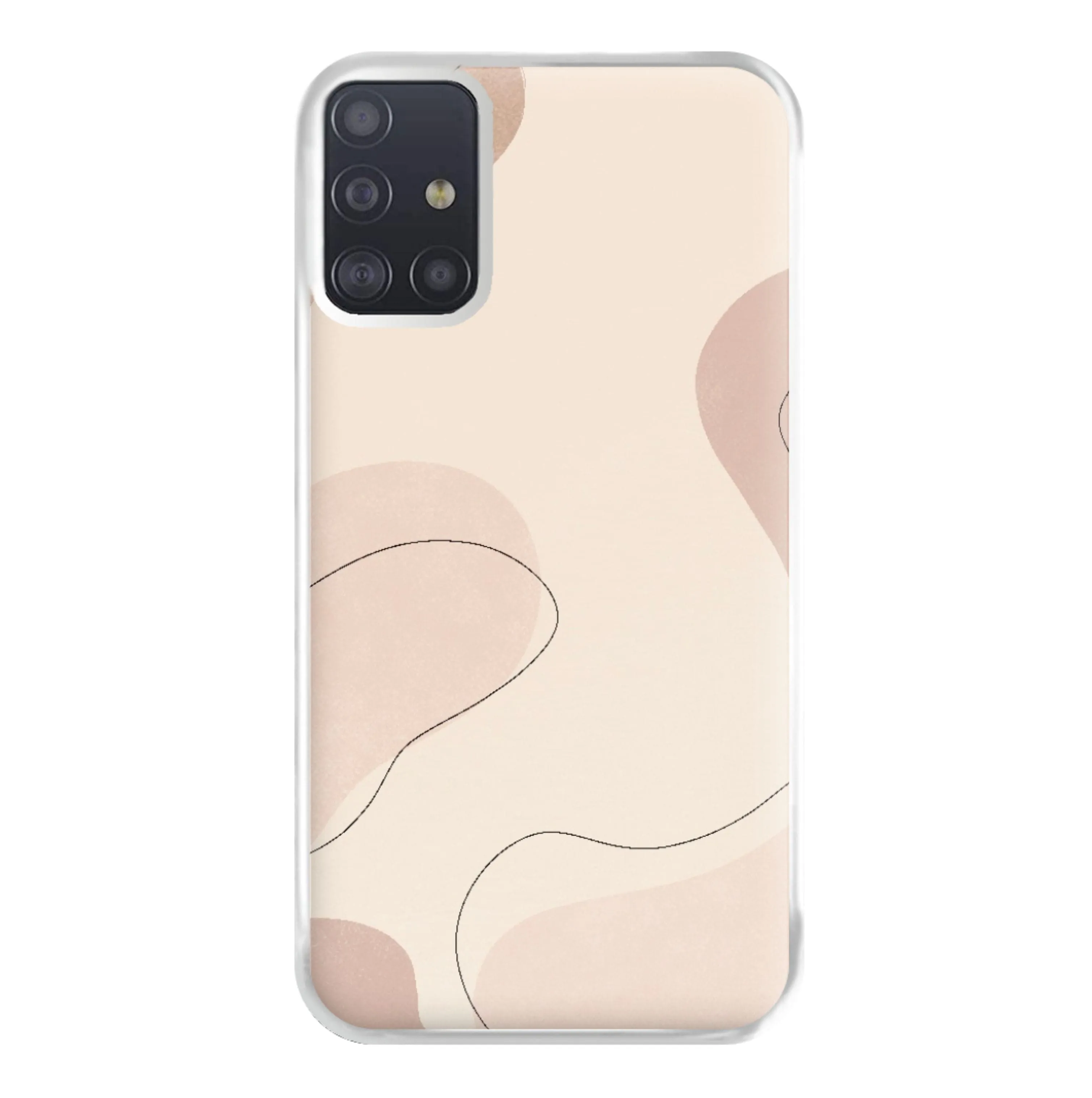 Abstract Beige Phone Case