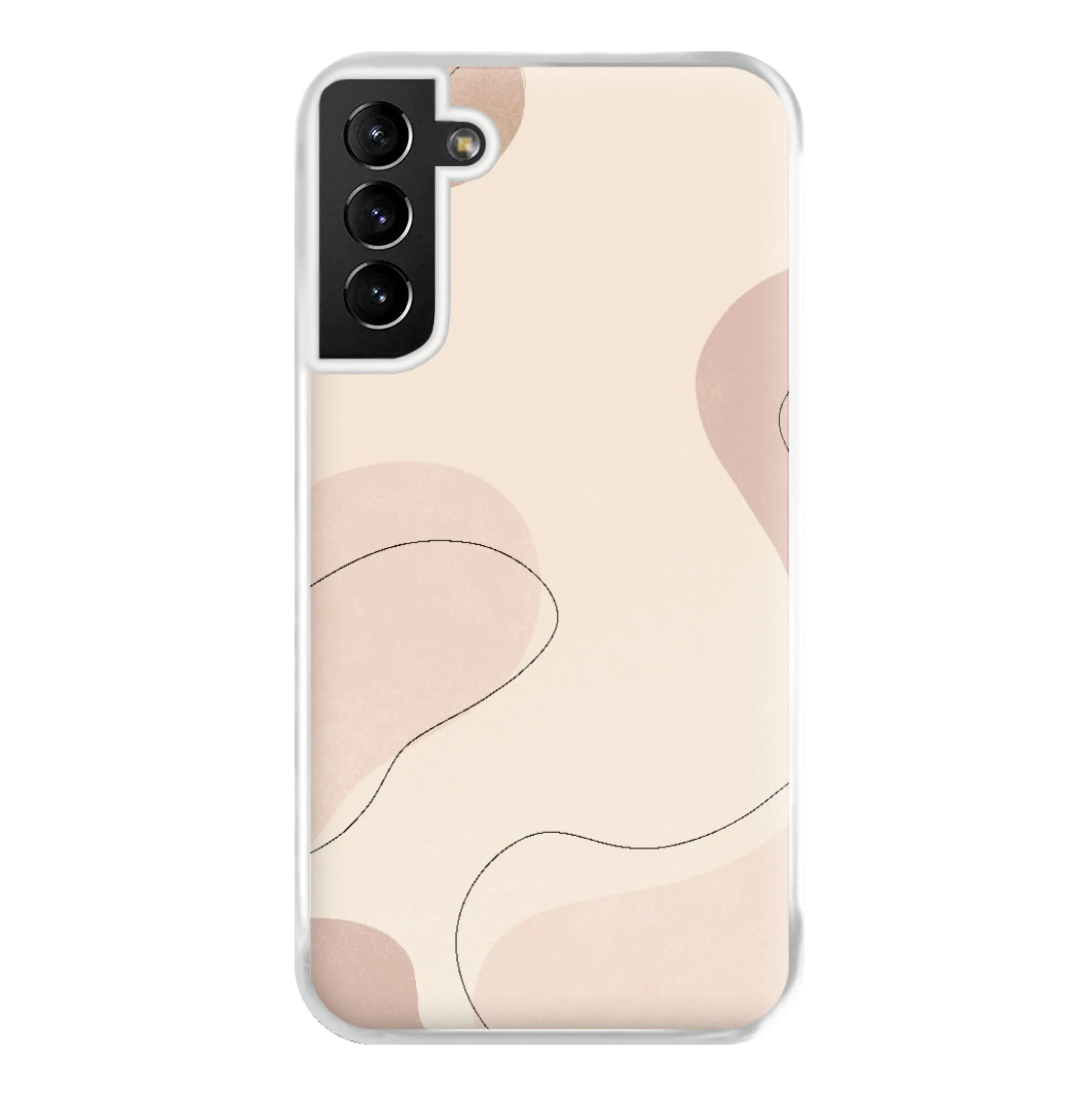 Abstract Beige Phone Case