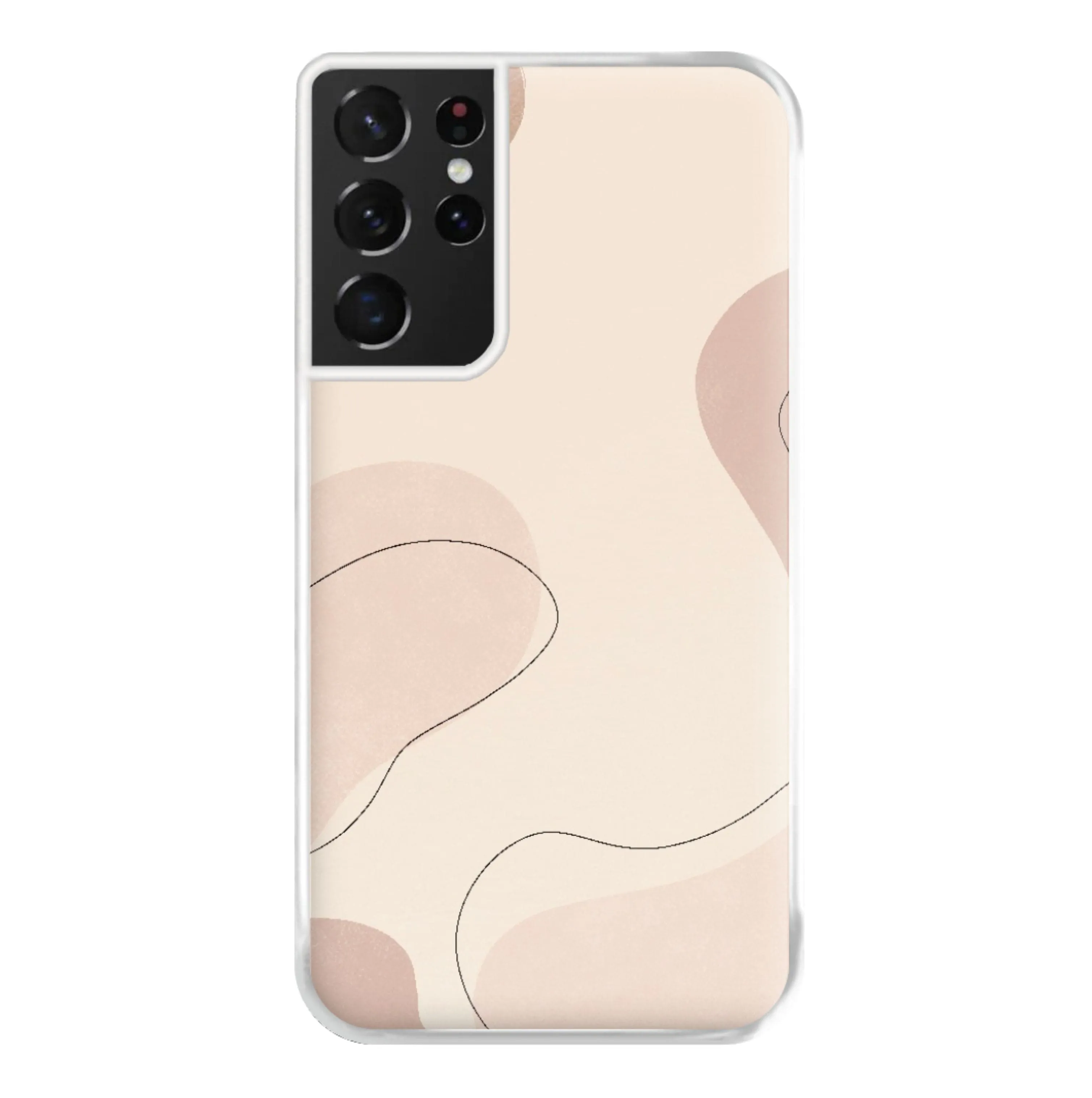 Abstract Beige Phone Case