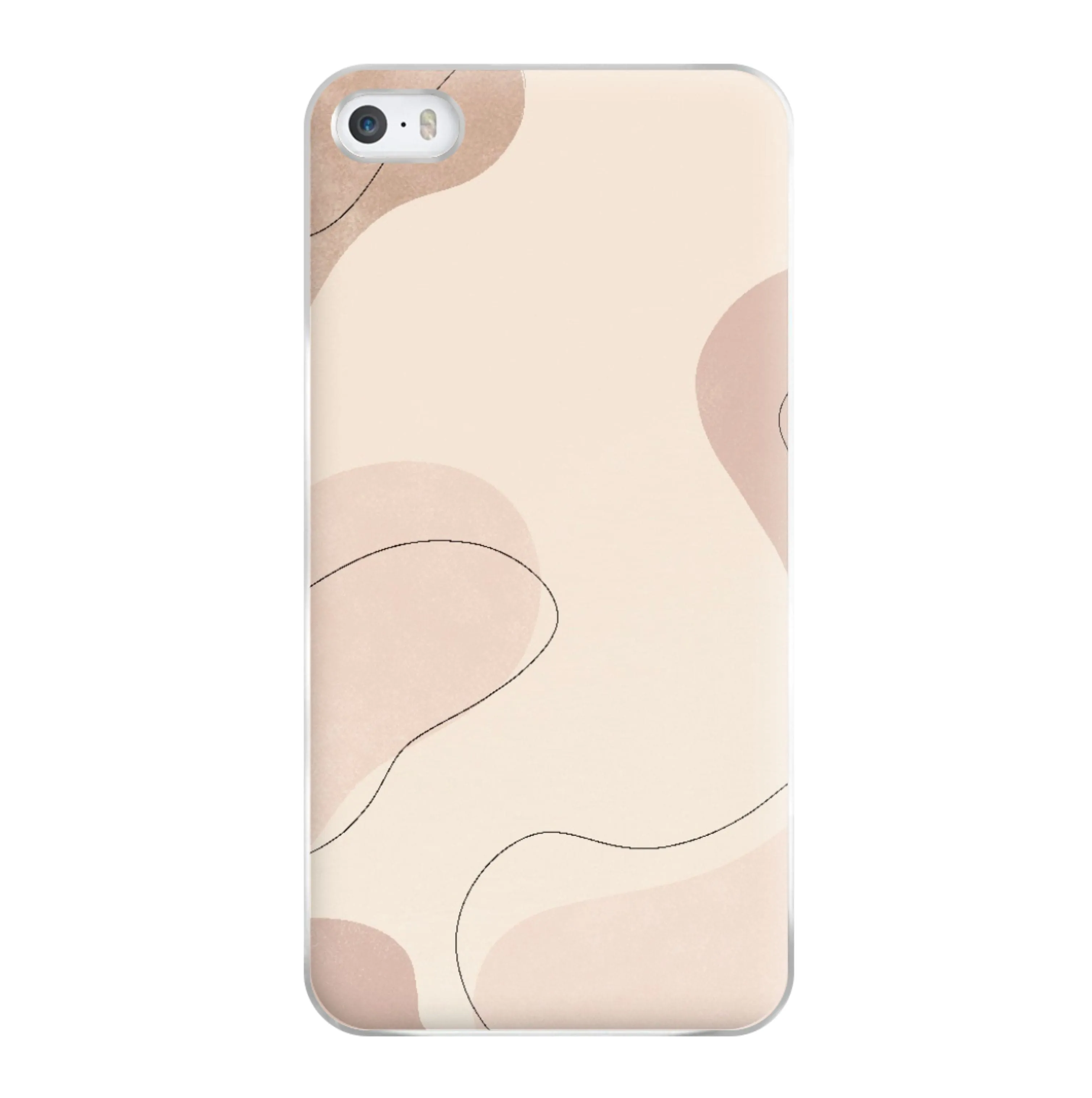 Abstract Beige Phone Case