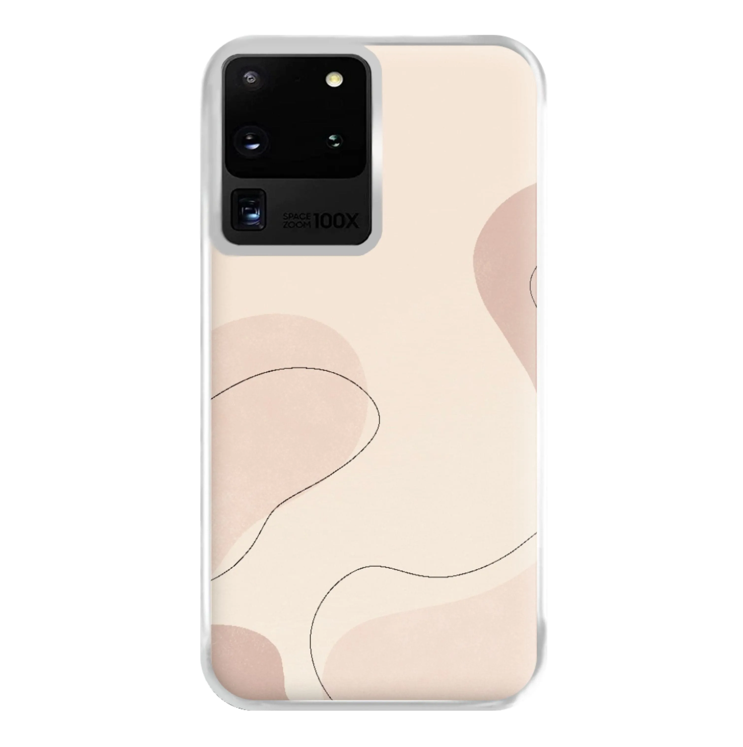 Abstract Beige Phone Case