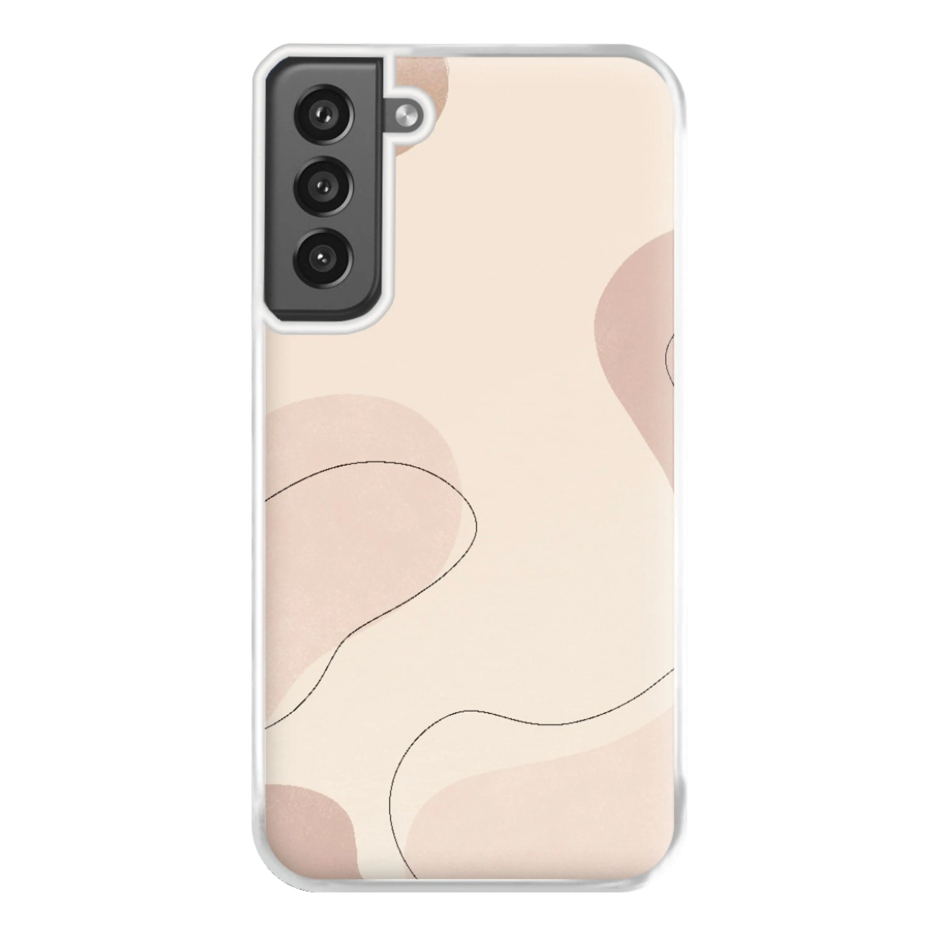 Abstract Beige Phone Case