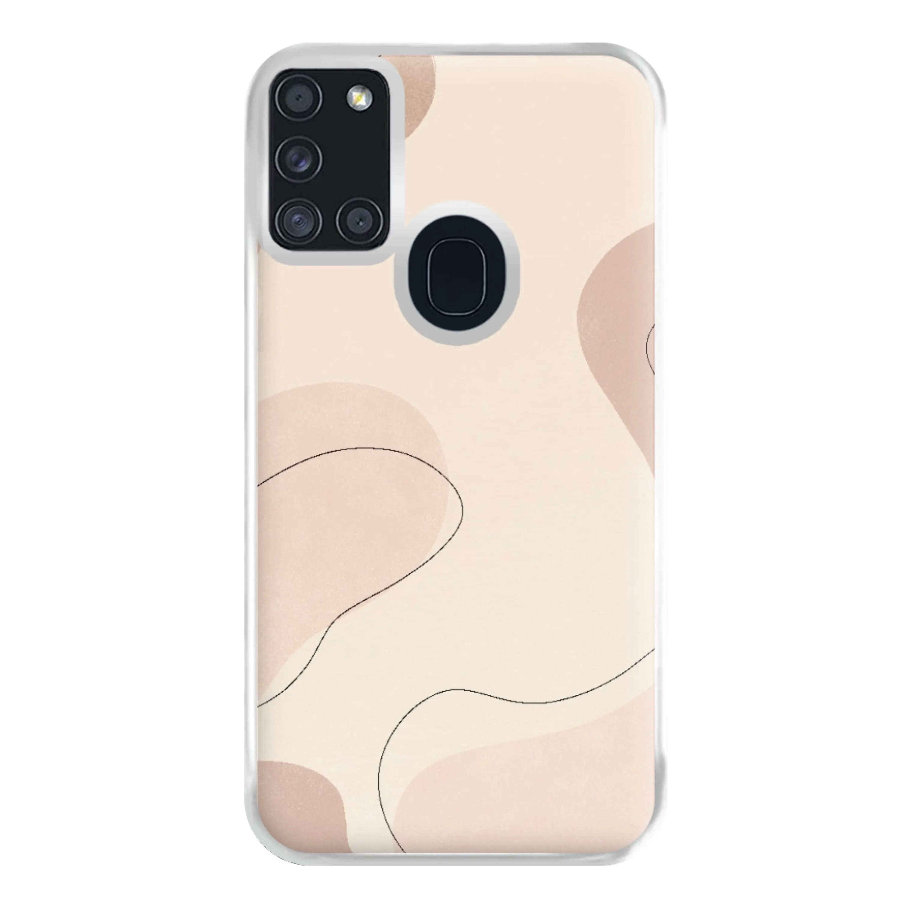 Abstract Beige Phone Case