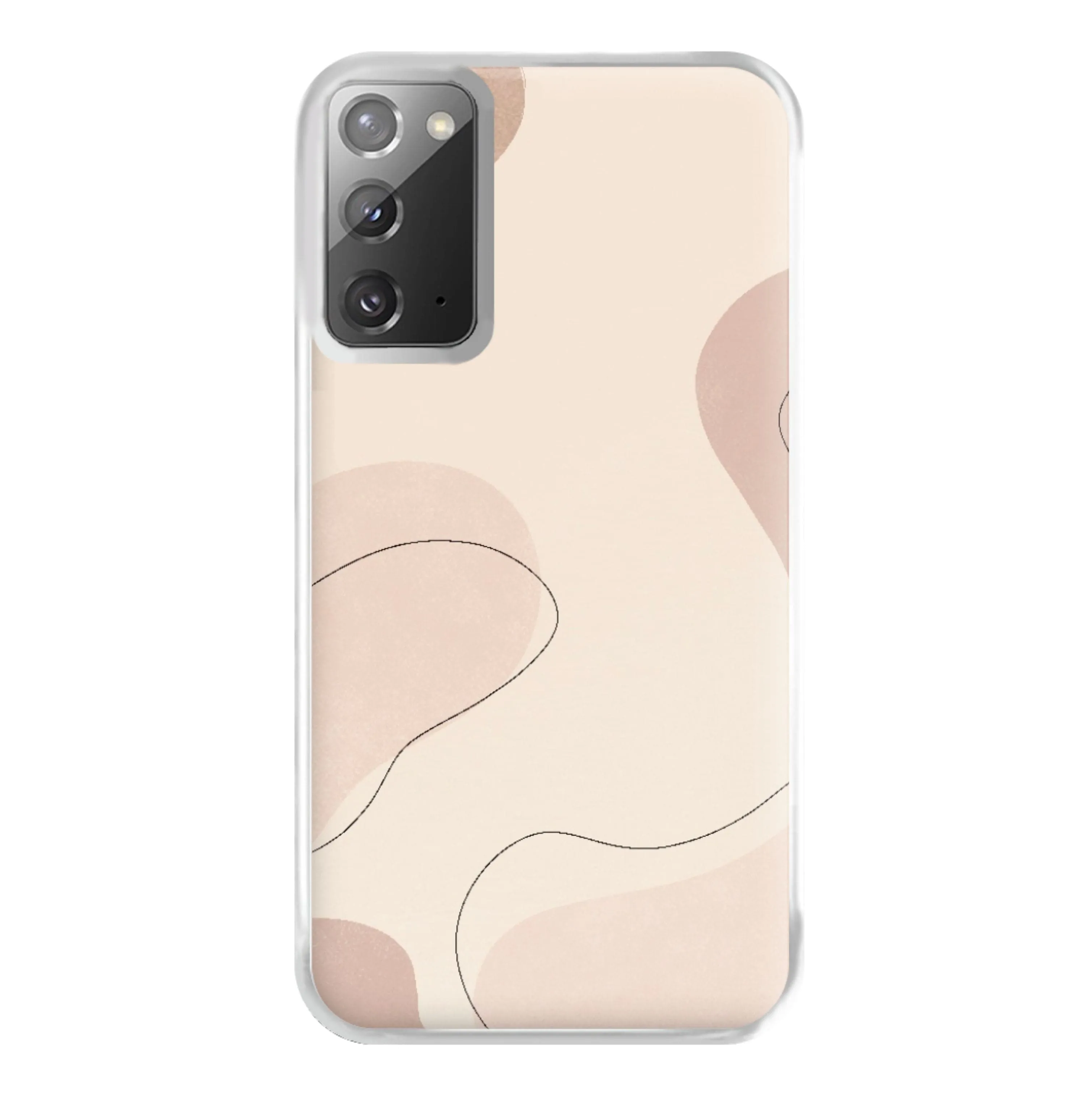 Abstract Beige Phone Case