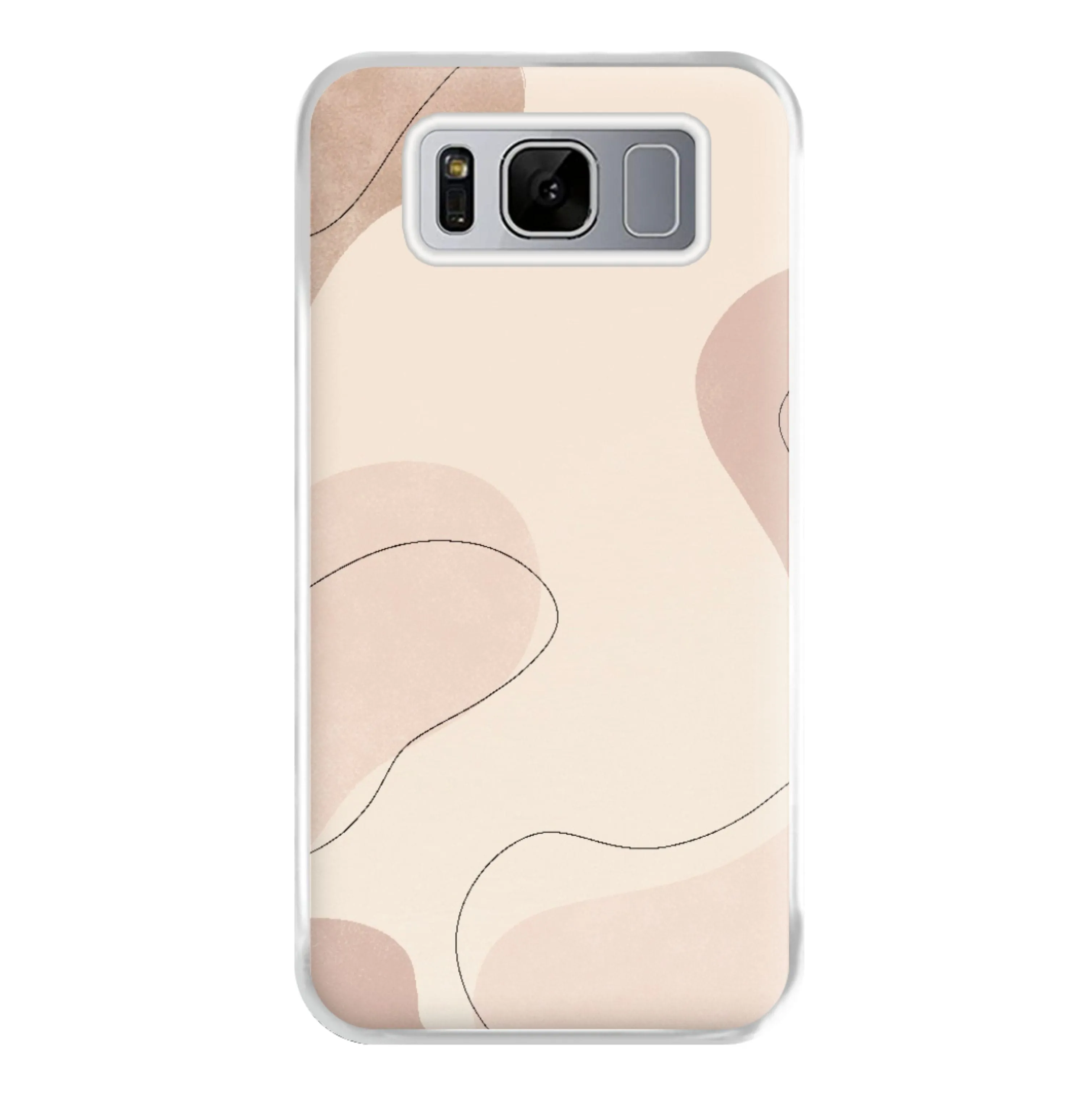 Abstract Beige Phone Case