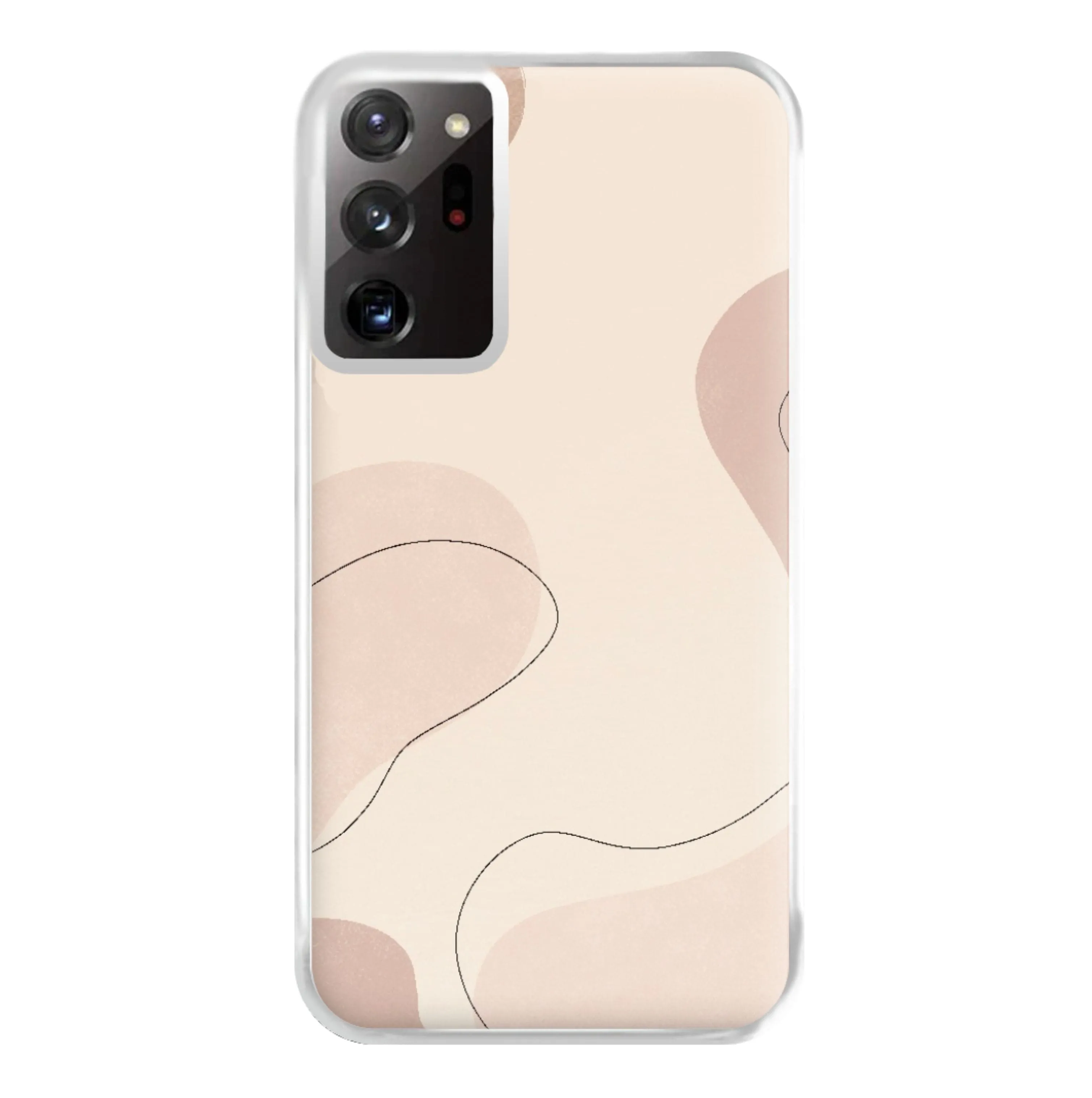 Abstract Beige Phone Case