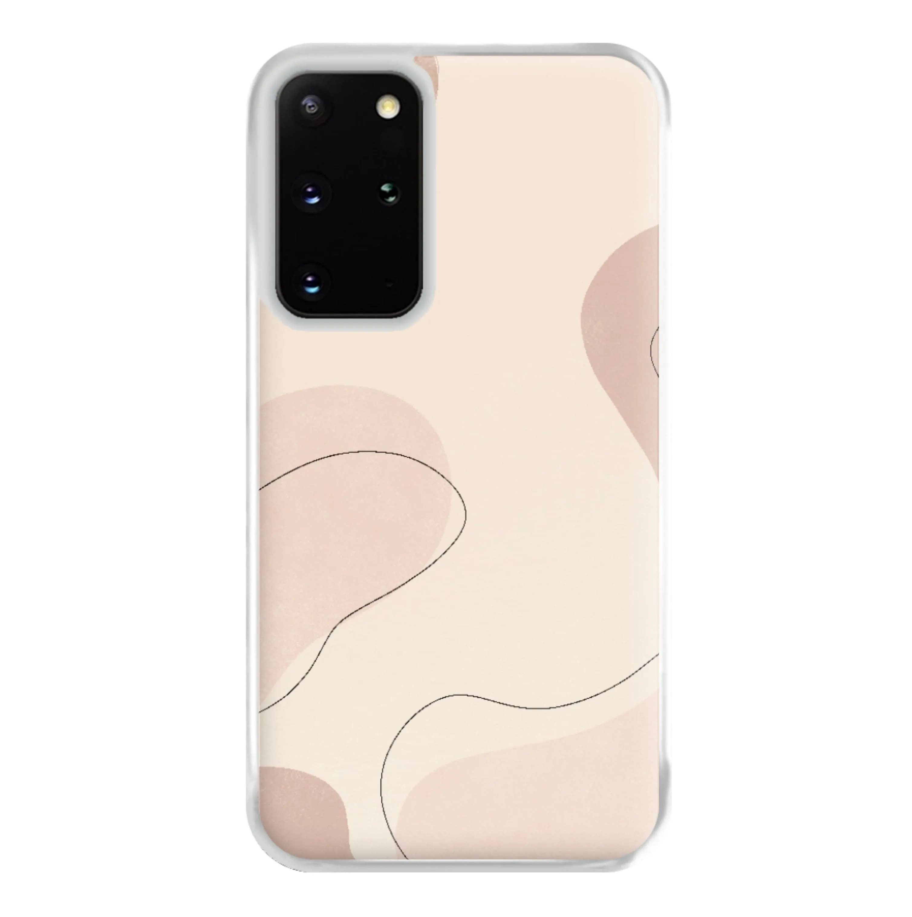 Abstract Beige Phone Case