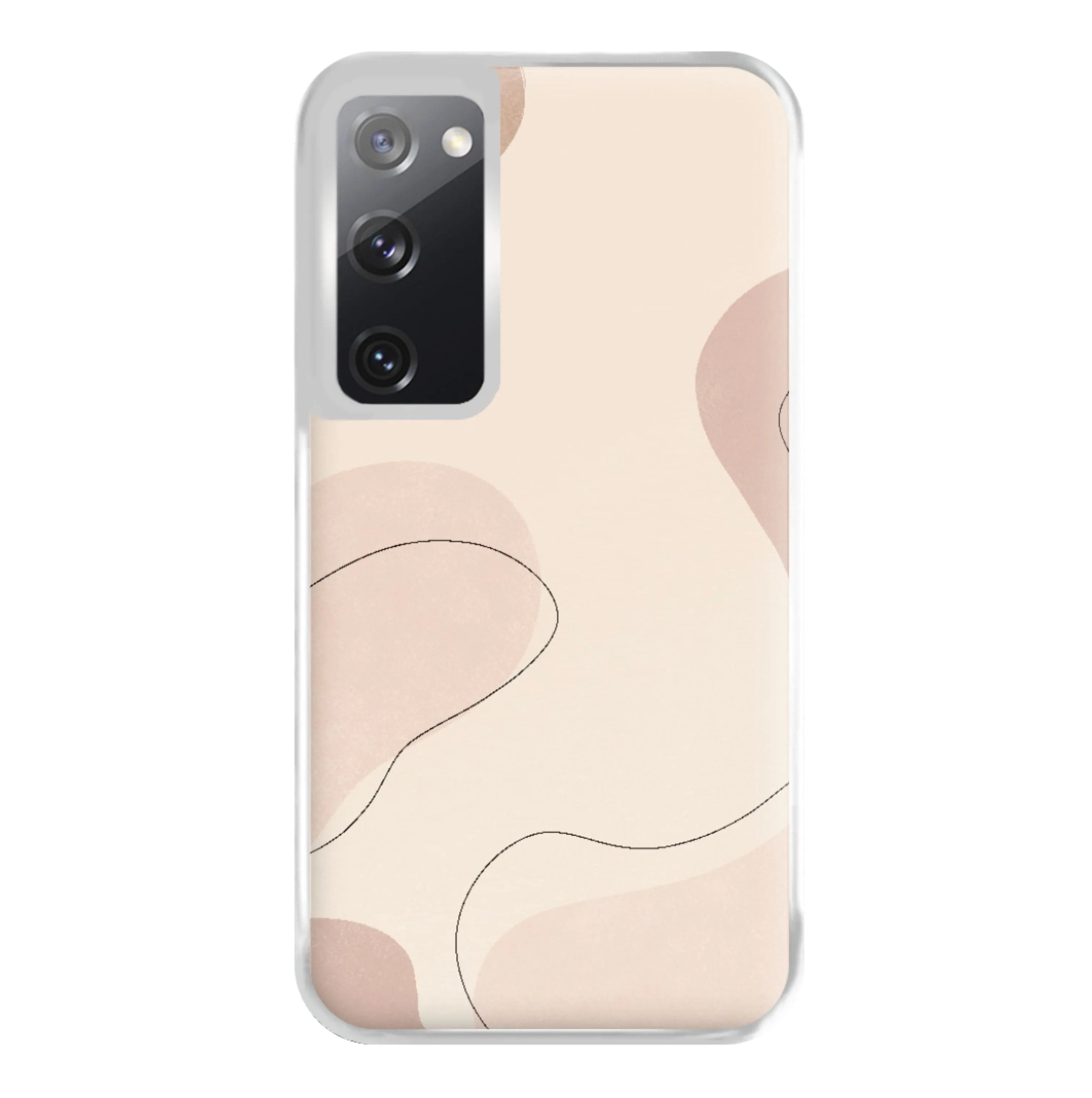 Abstract Beige Phone Case