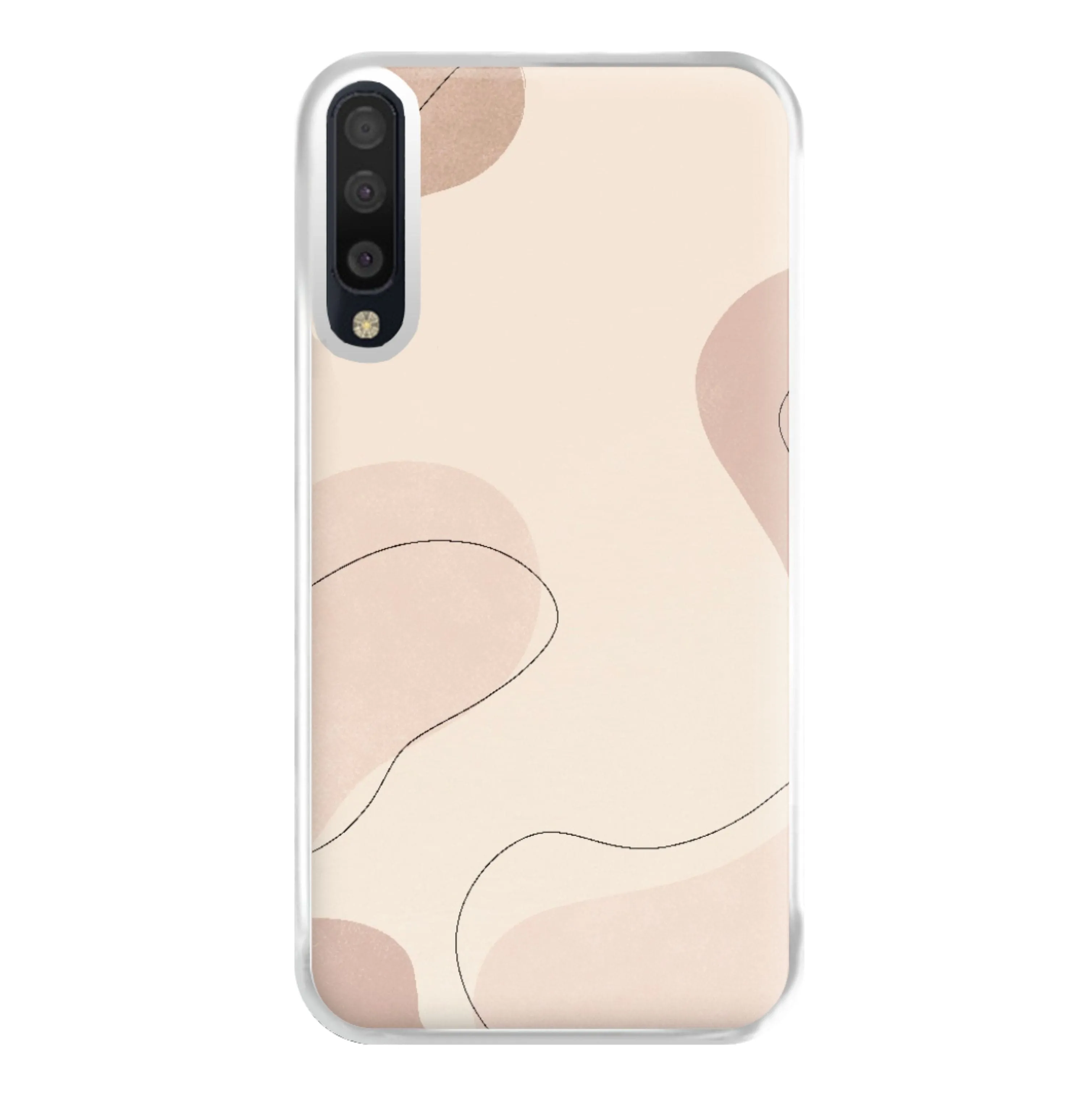 Abstract Beige Phone Case