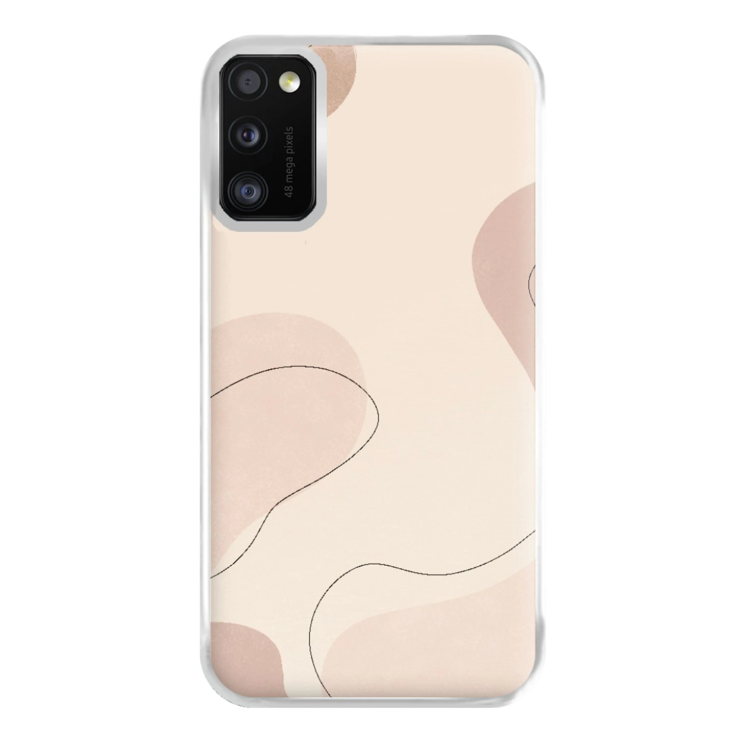 Abstract Beige Phone Case