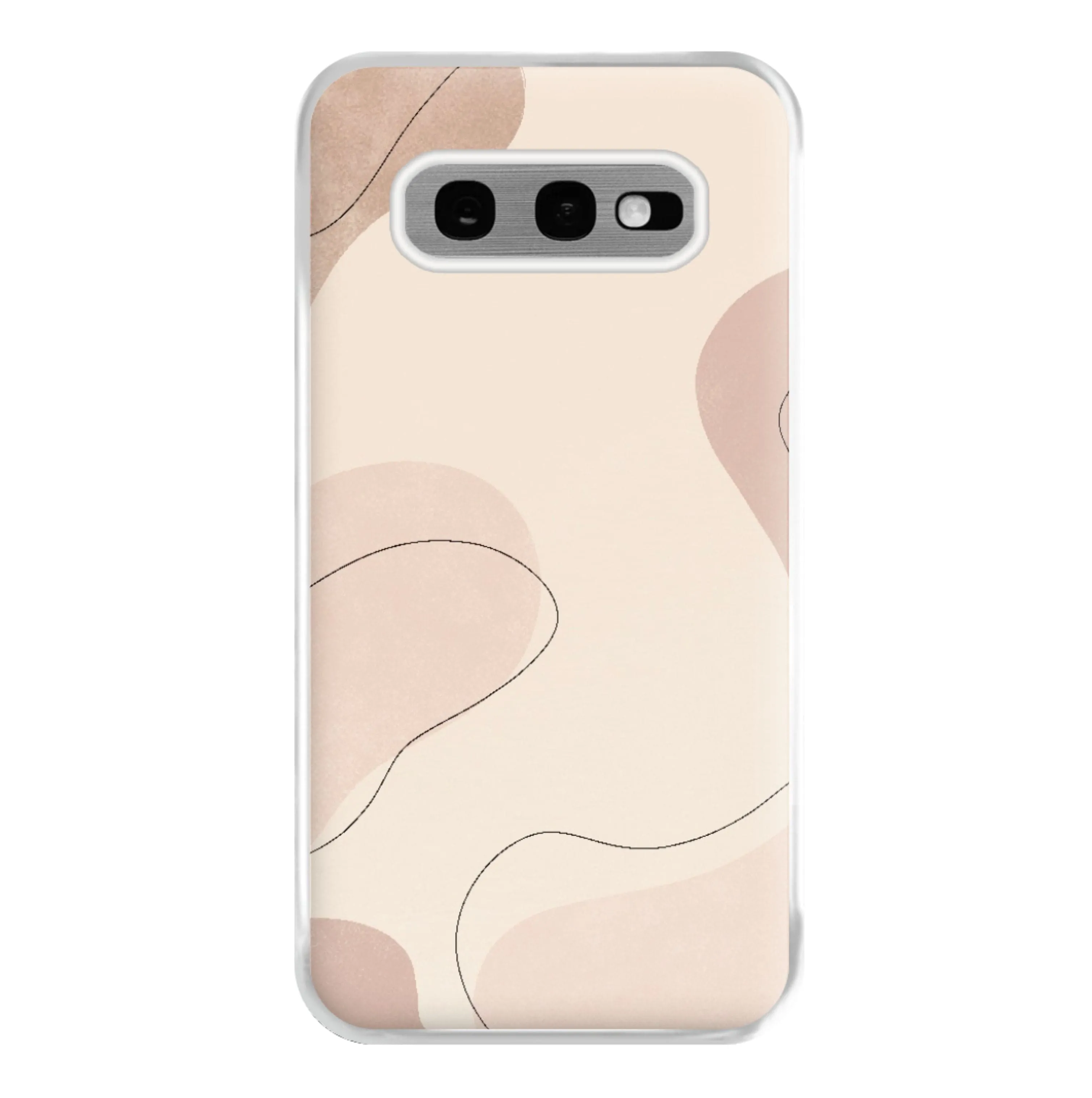 Abstract Beige Phone Case