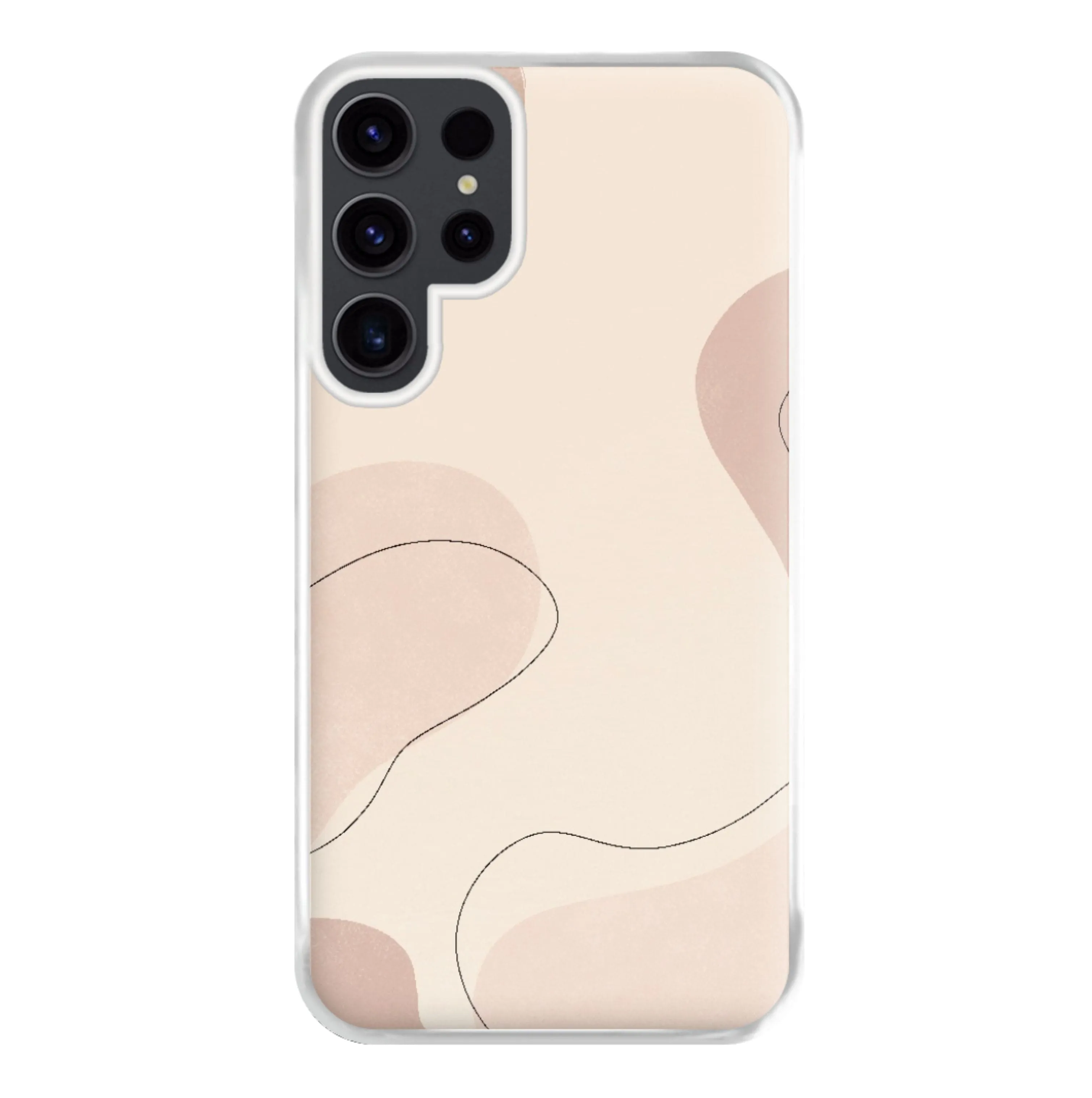 Abstract Beige Phone Case