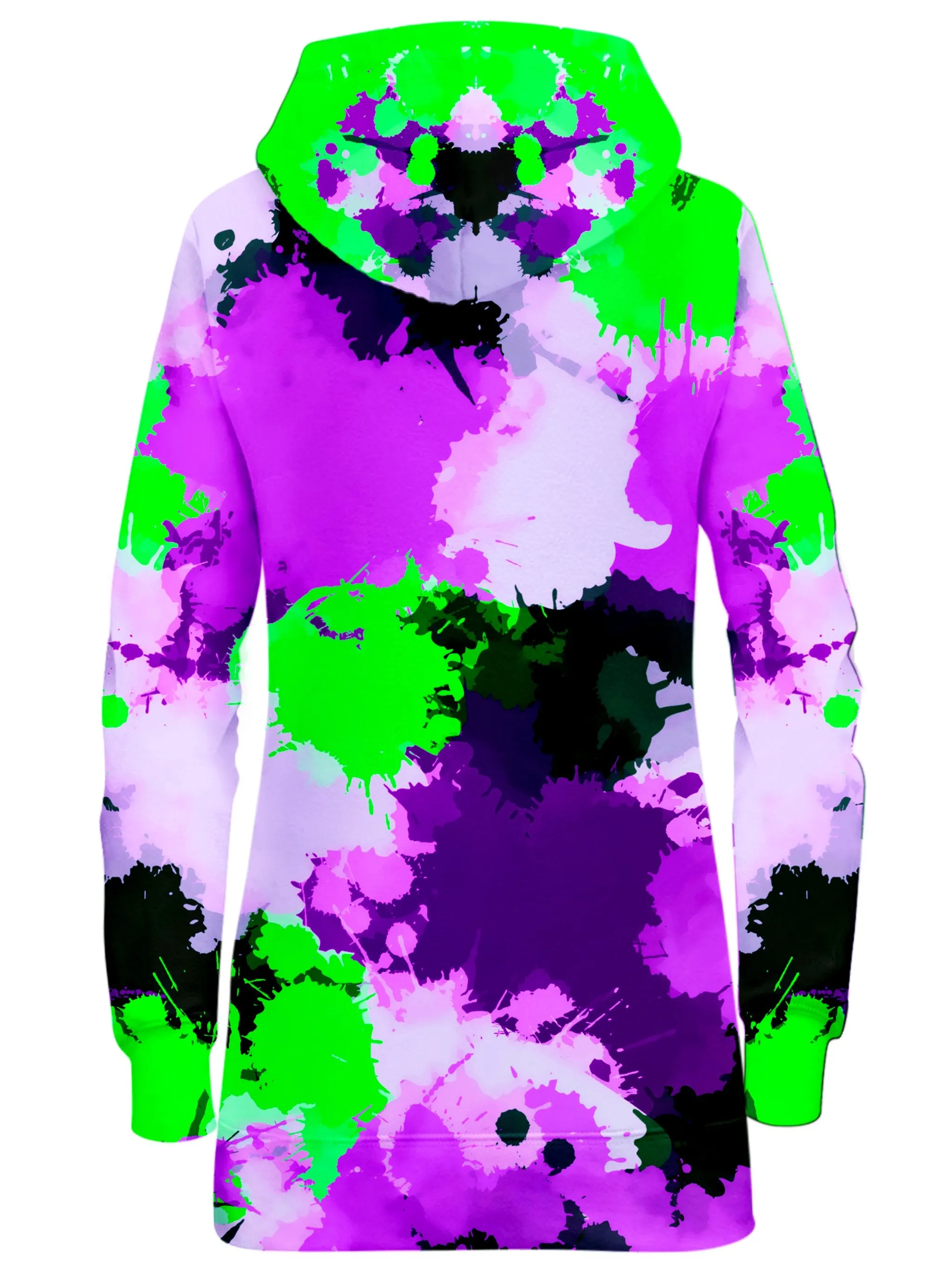 Acid Melt Hoodie Dress