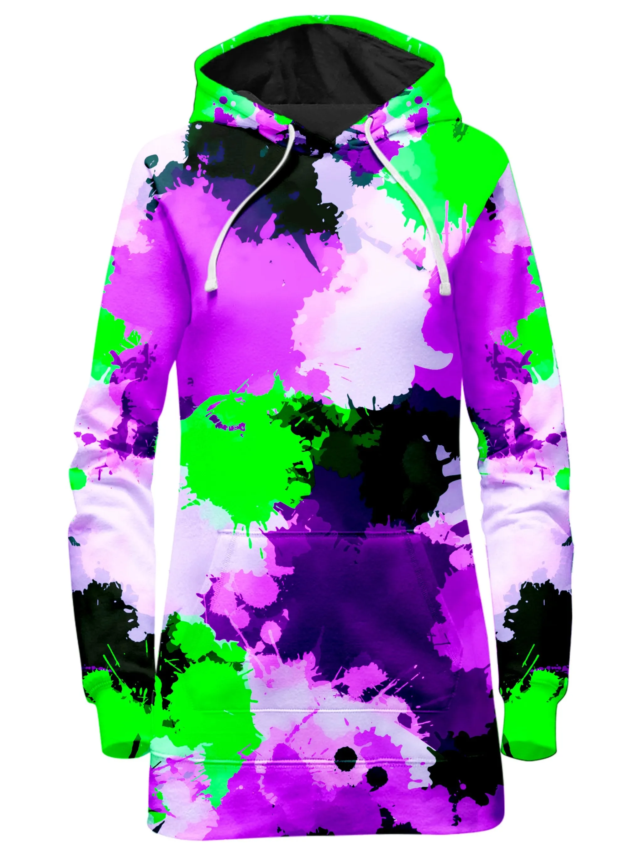 Acid Melt Hoodie Dress