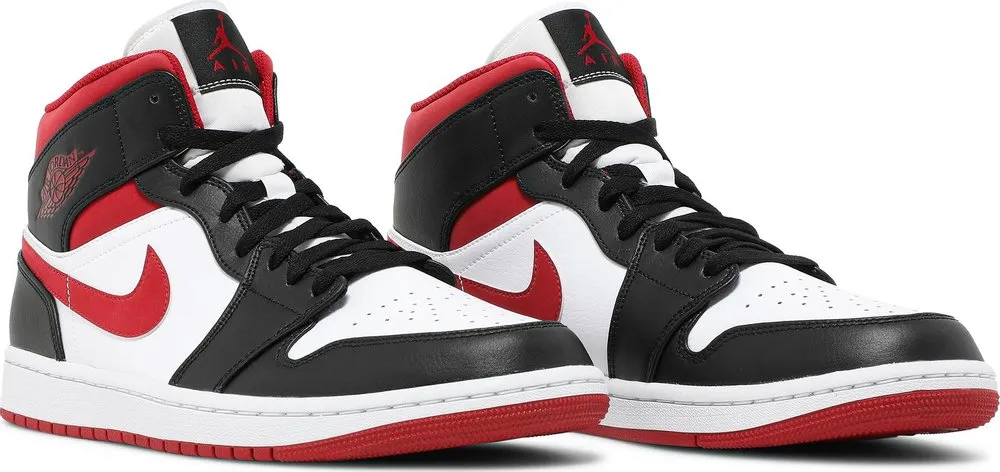 Air Jordan 1 Mid 'Black Gym Red'