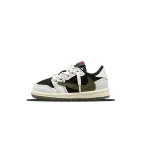 Air Jordan 1 Retro Low OG SP 'Travis Scott Olive' Infants & Kids