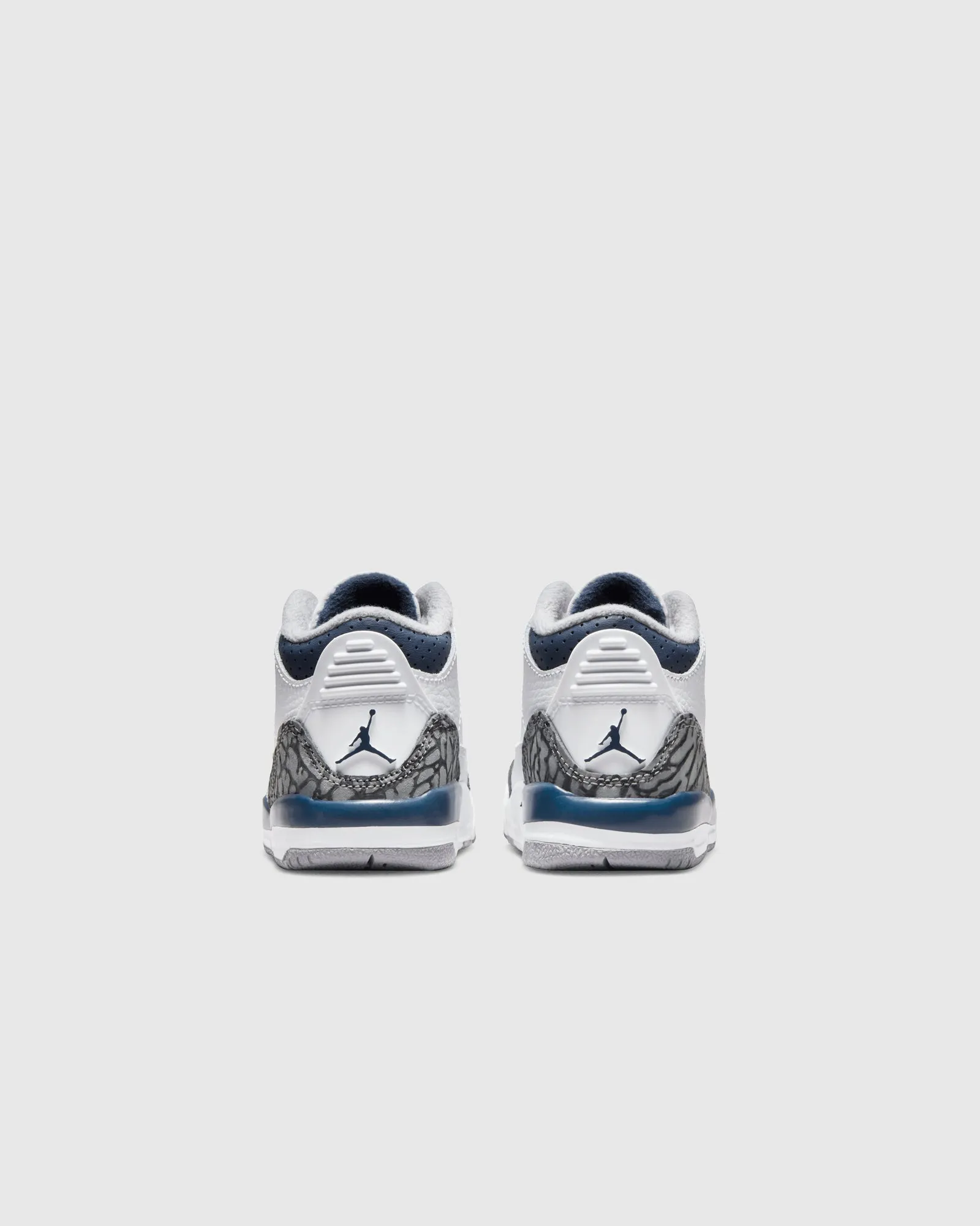 AIR JORDAN 3 RETRO "WHITE/NAVY" TD