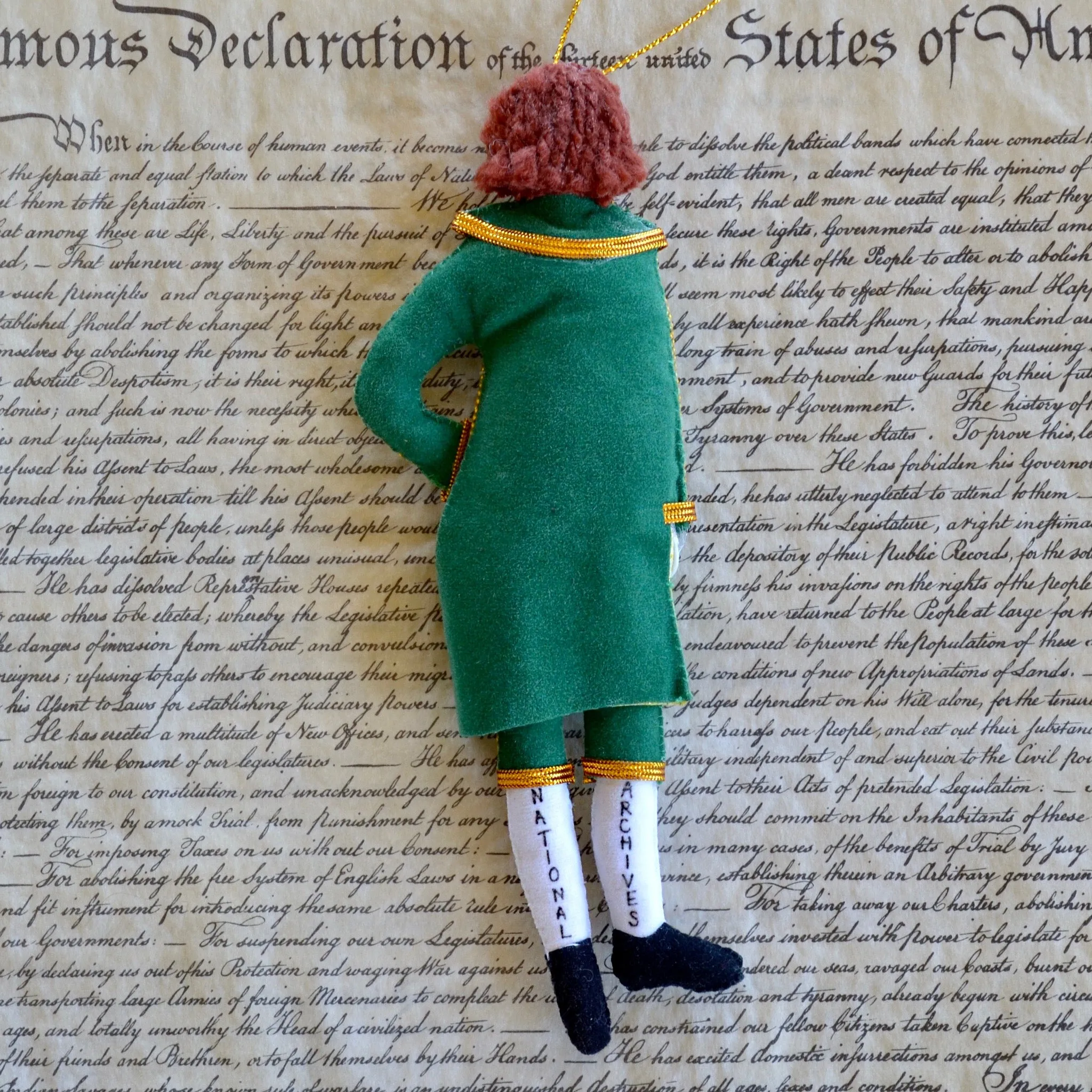 Alexander Hamilton Ornament