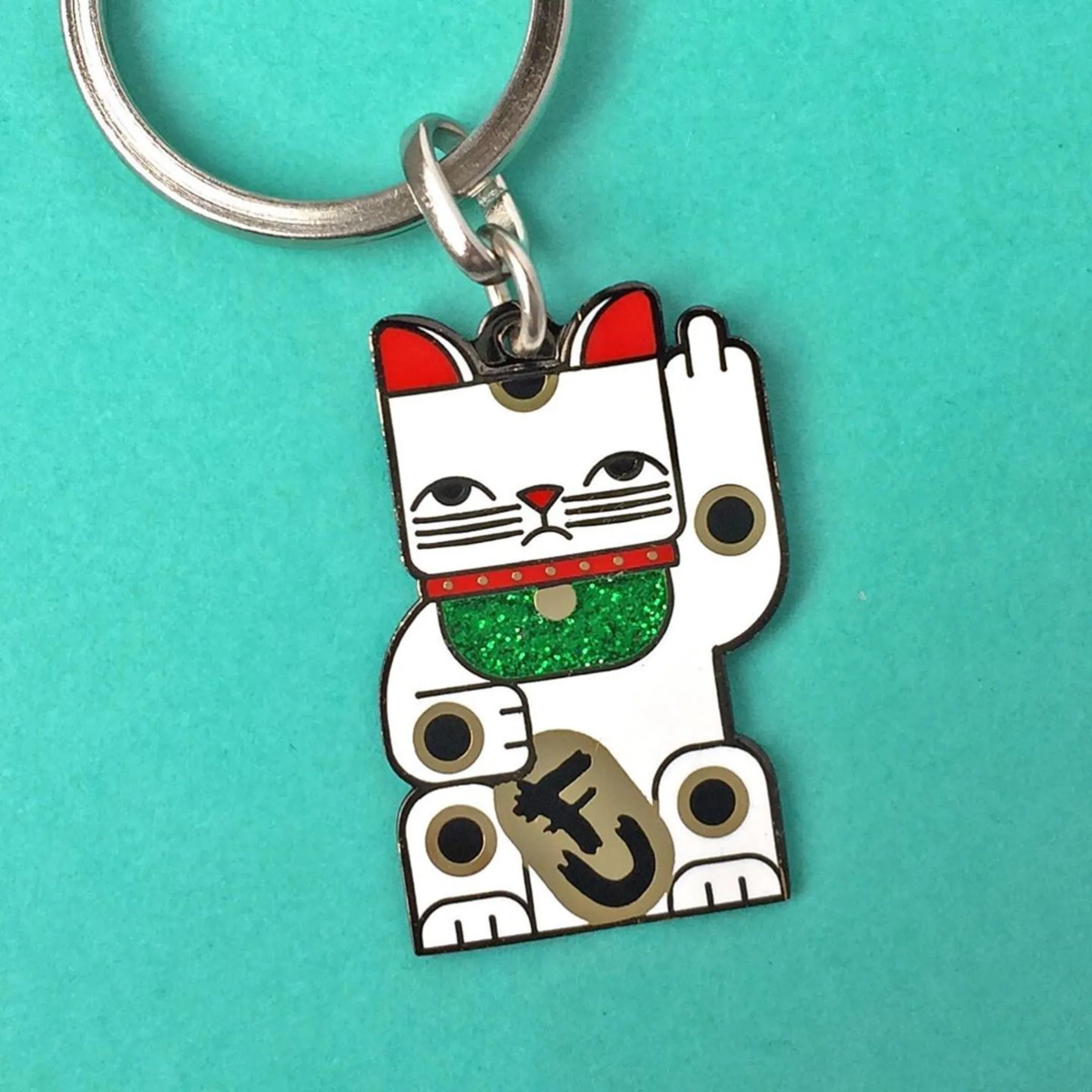 Amar & Riley Keychain - Goodbye Kitty Various Colours