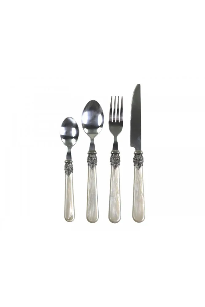 Antique Champagne Cutlery 4-Piece Set