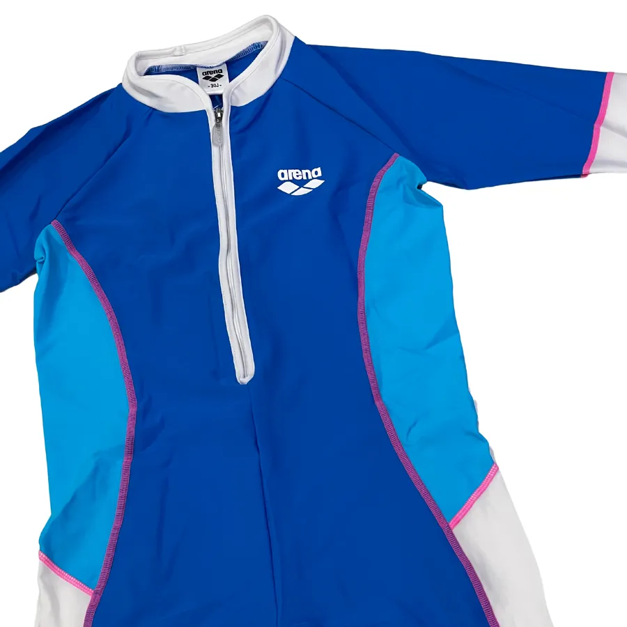 Arena Junior Long Sleeve Full Suit AUV 24365 - BL Blue