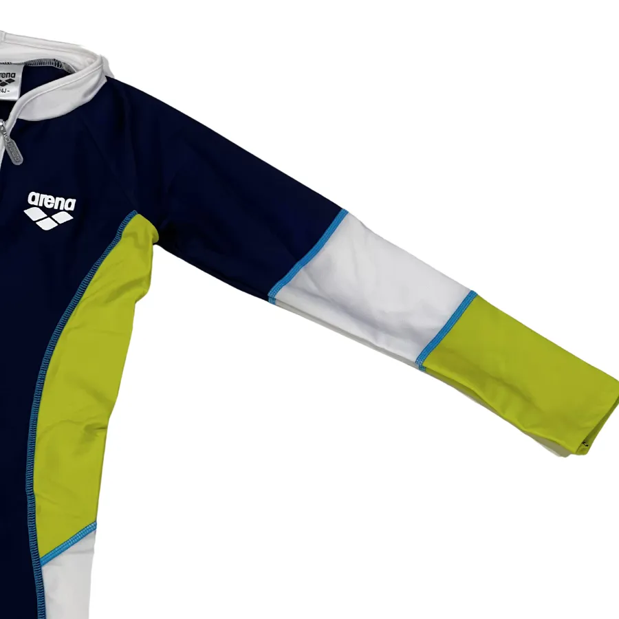 Arena Junior Long Sleeve Full Suit AUV 24365 - NB Navy Blue