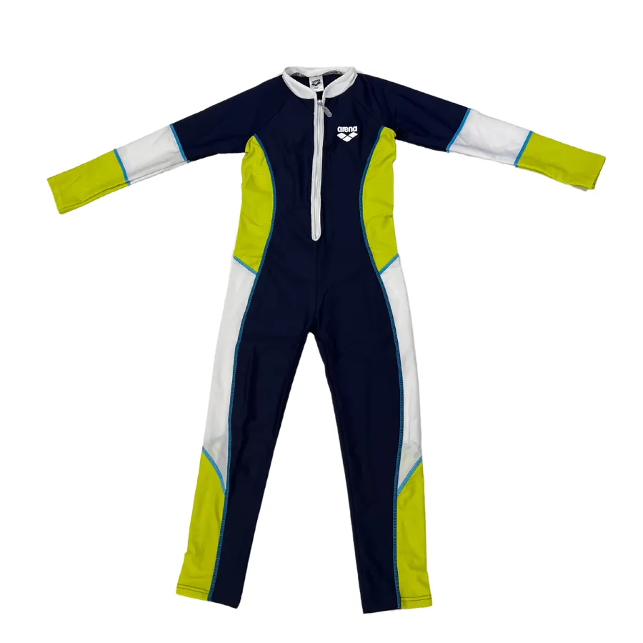 Arena Junior Long Sleeve Full Suit AUV 24365 - NB Navy Blue