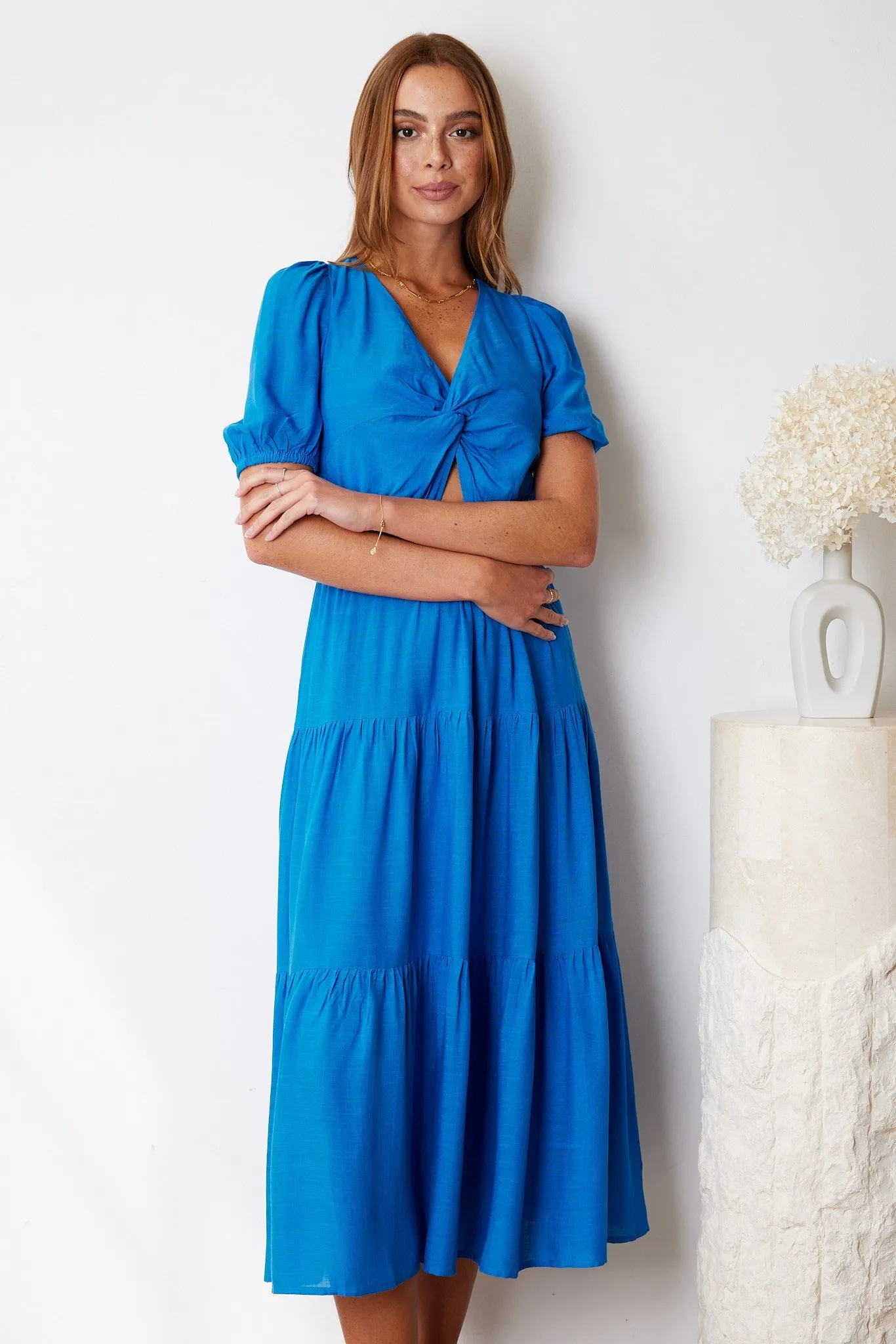 Ashlan Dress - Blue