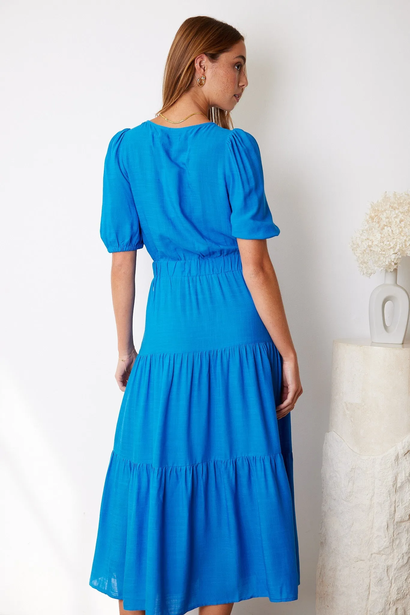 Ashlan Dress - Blue